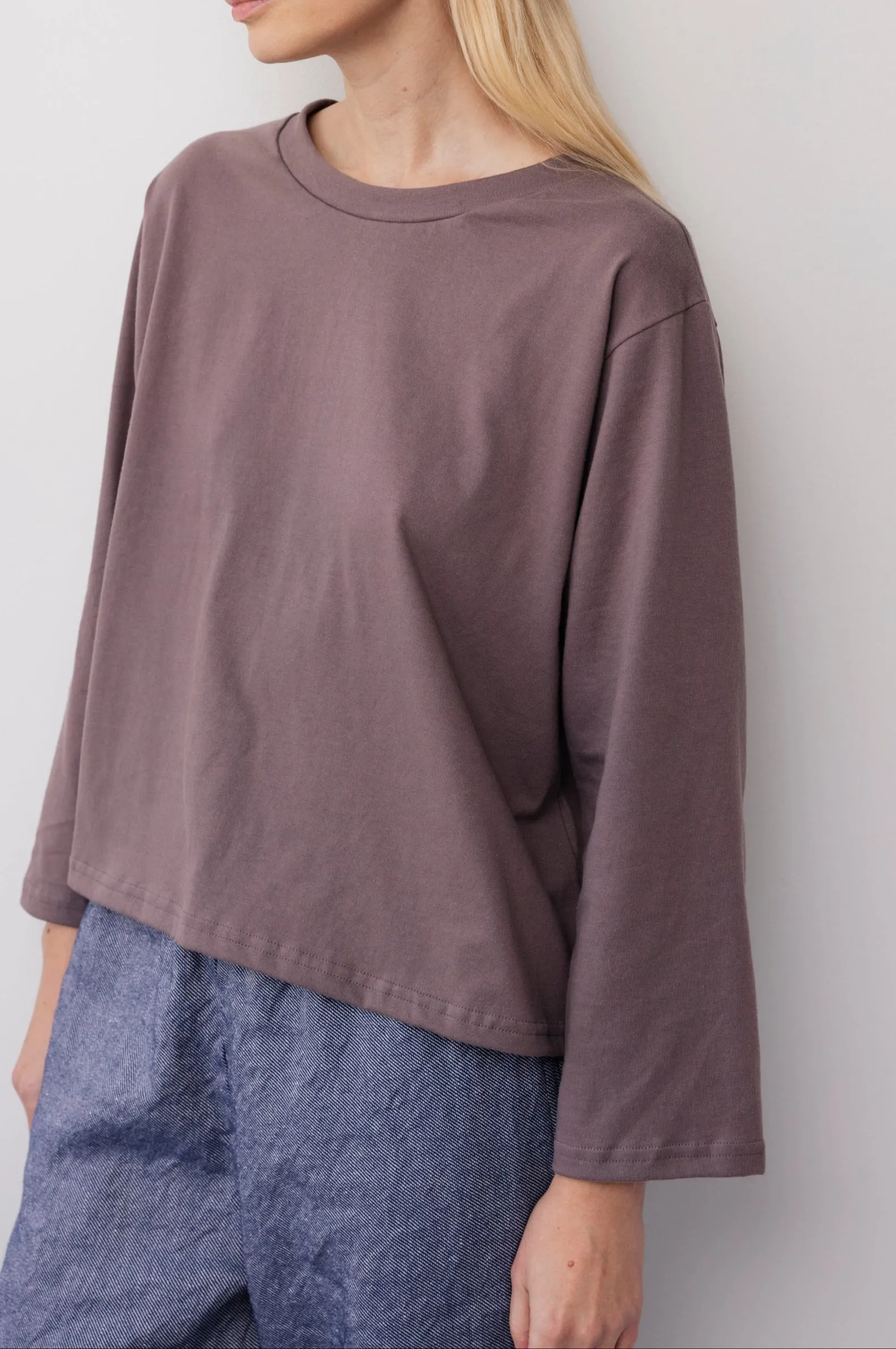 Long Sleeve Tee : Mushroom sold by Wol Hide product image thumbnail 5