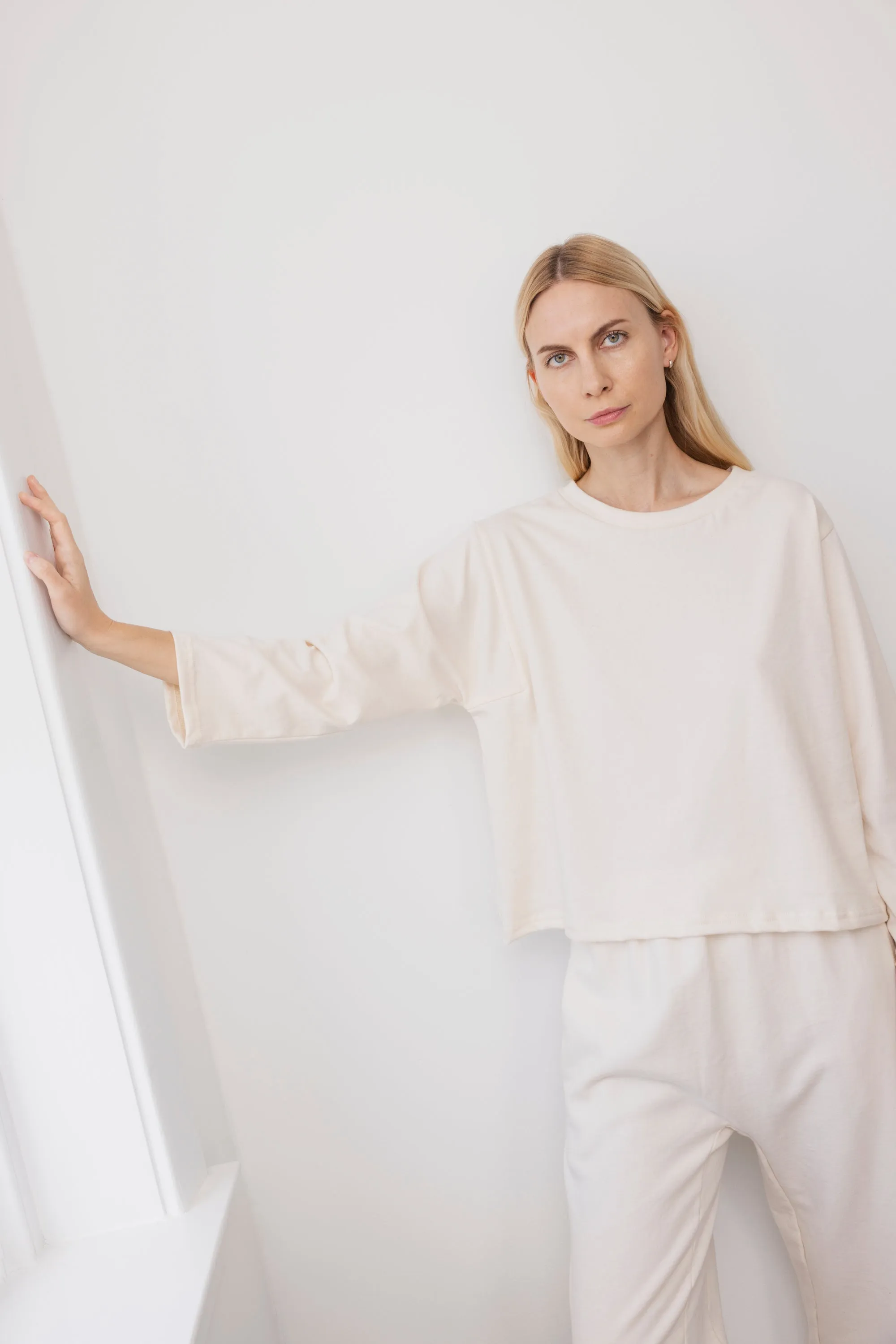 Long Sleeve Tee : Natural sold by Wol Hide product image thumbnail 5