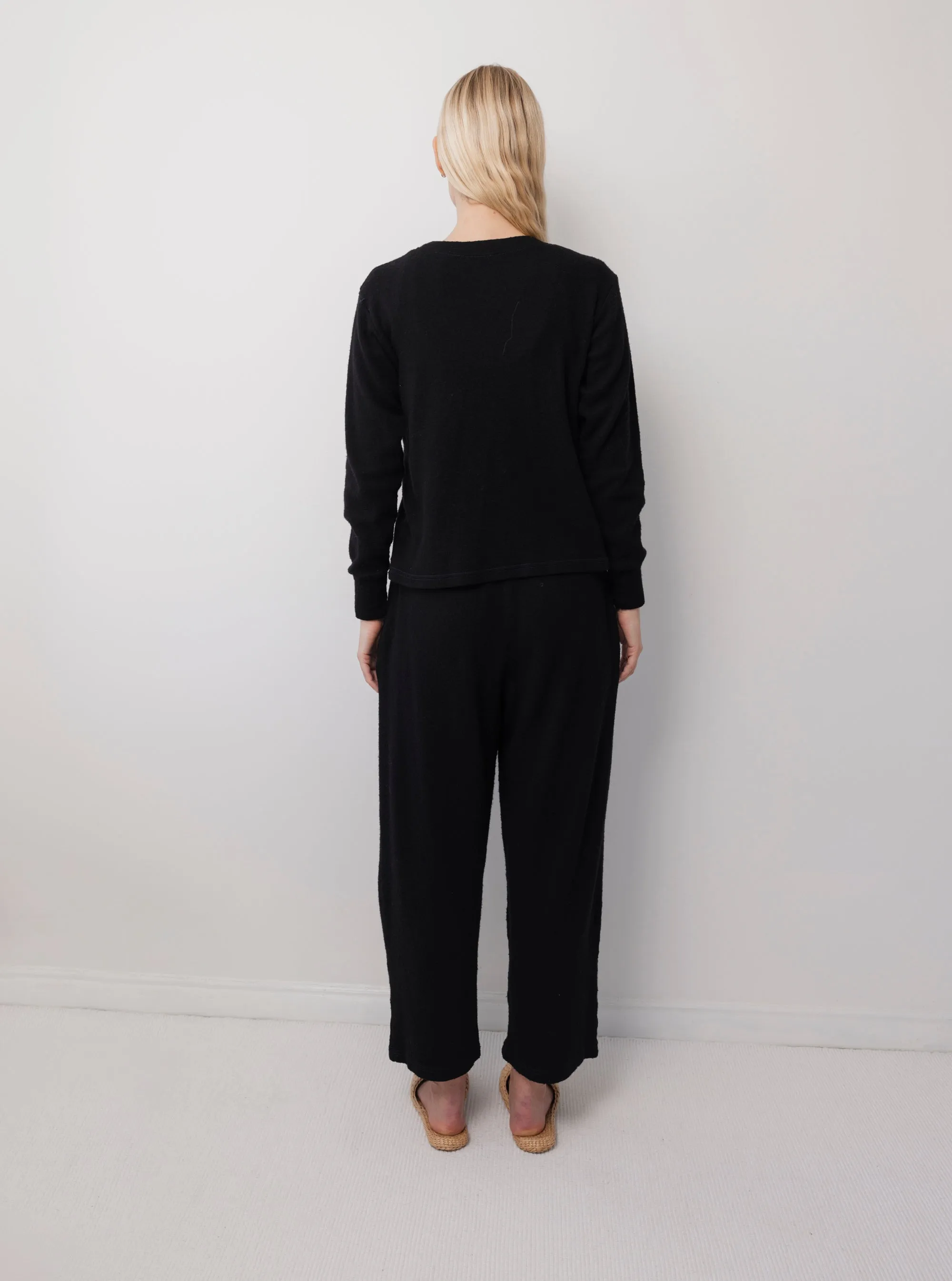 Wool Wide Leg: Onyx sold by Wol Hide product image thumbnail 3