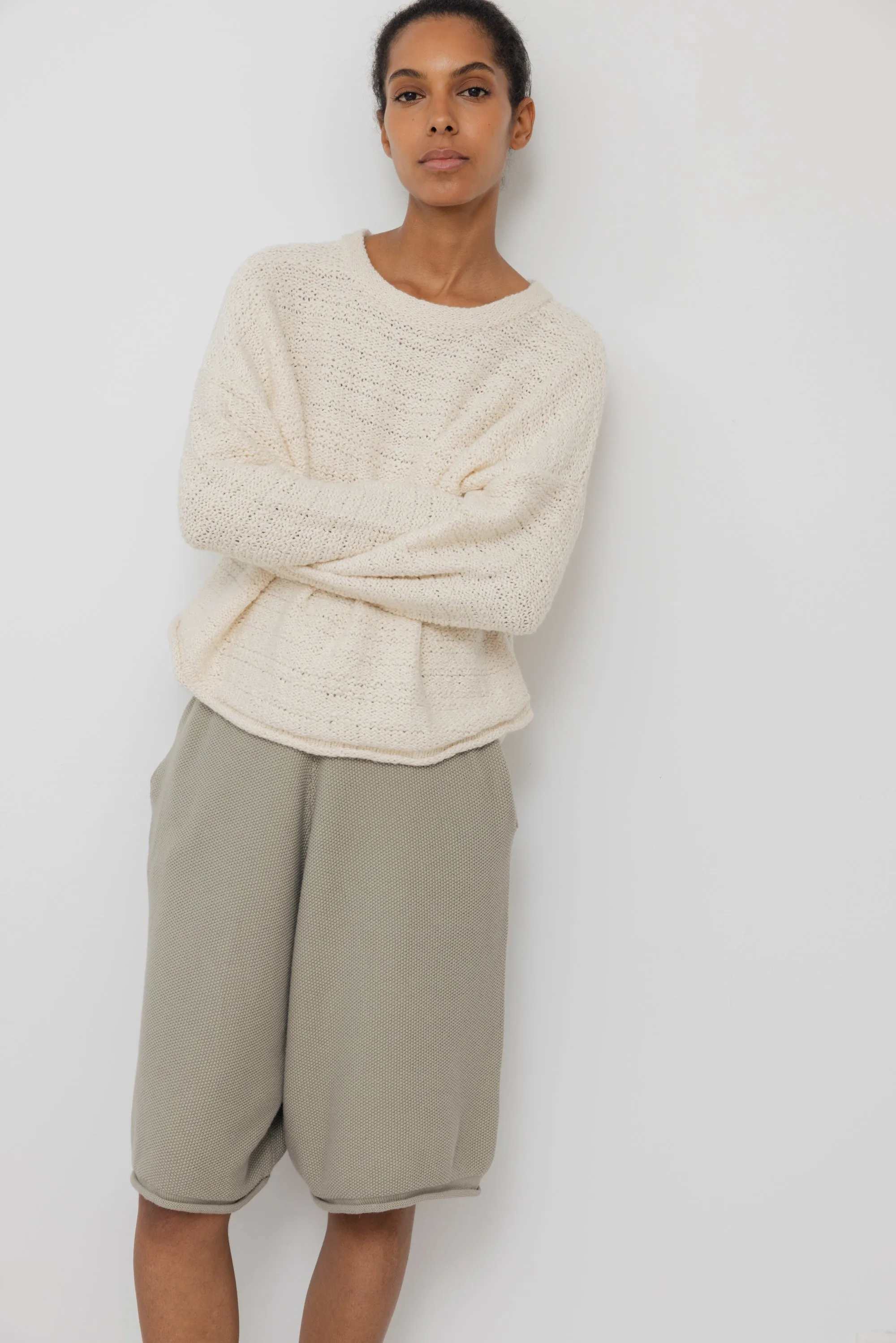 Loose Pullover : Natural sold by Wol Hide product image thumbnail 2