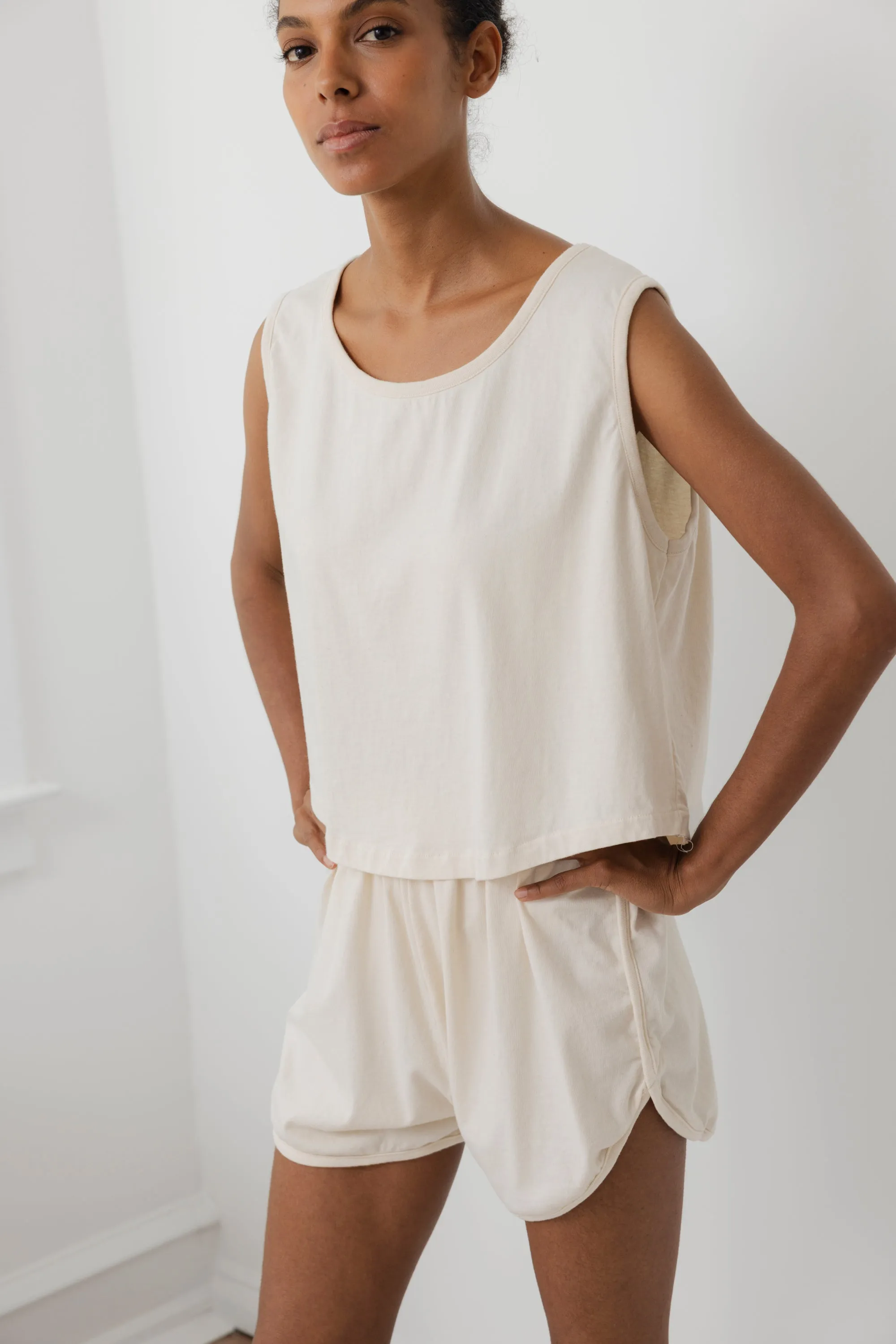 Wide Tank : Natural sold by Wol Hide product image thumbnail 4