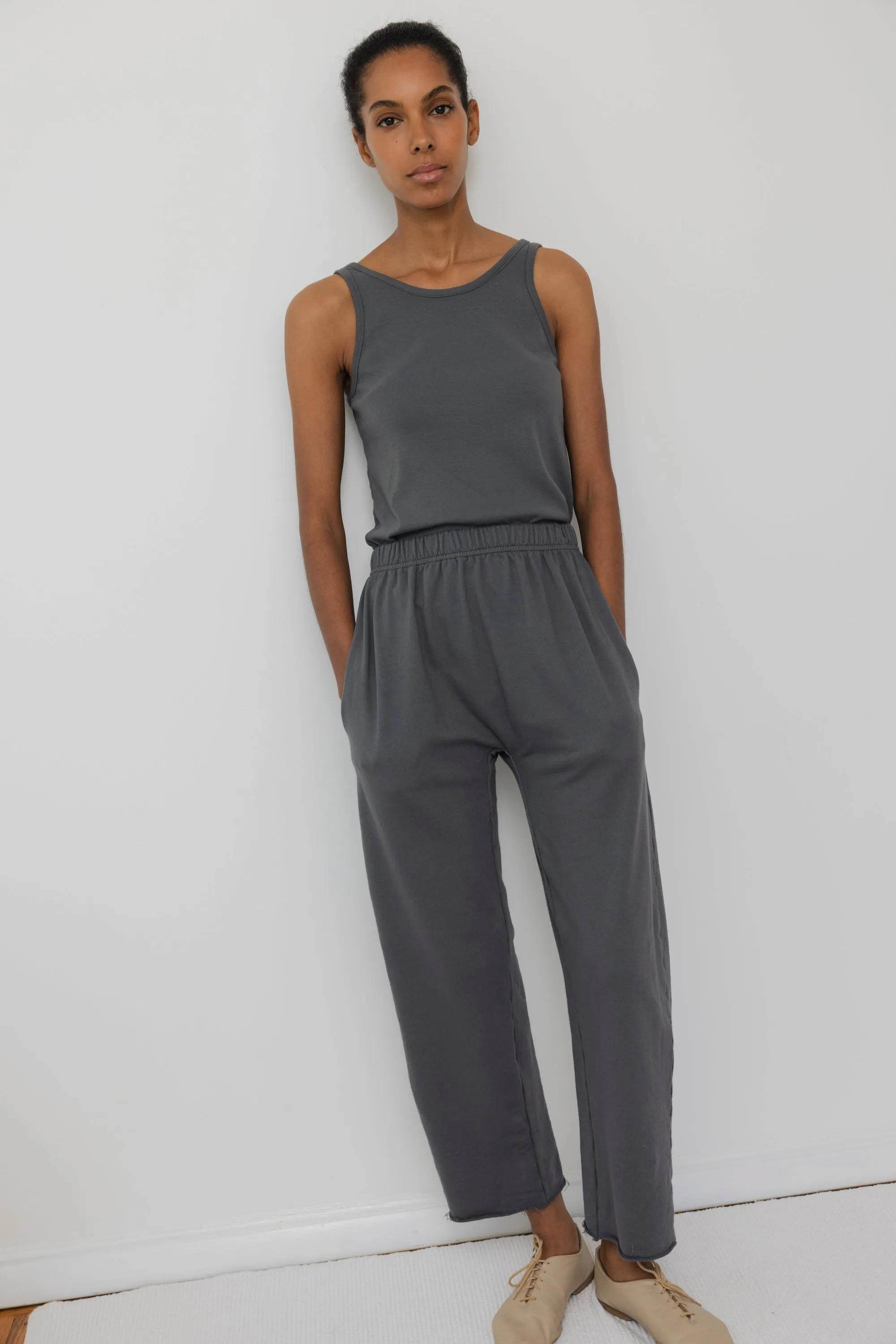 Scoop Back Rib Tank : Stone sold by Wol Hide product image thumbnail 2