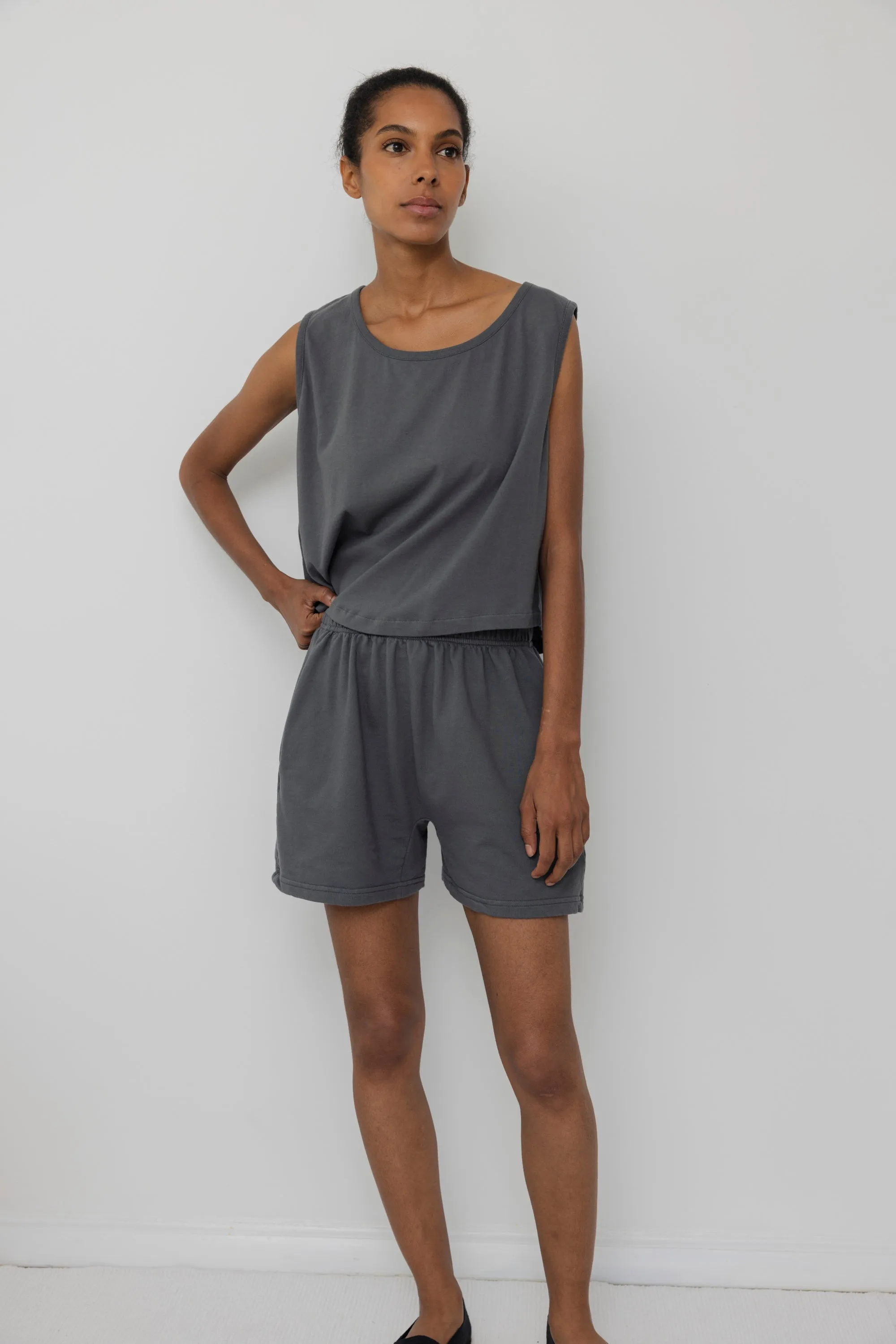 Wide Tank : Stone sold by Wol Hide product image thumbnail 4