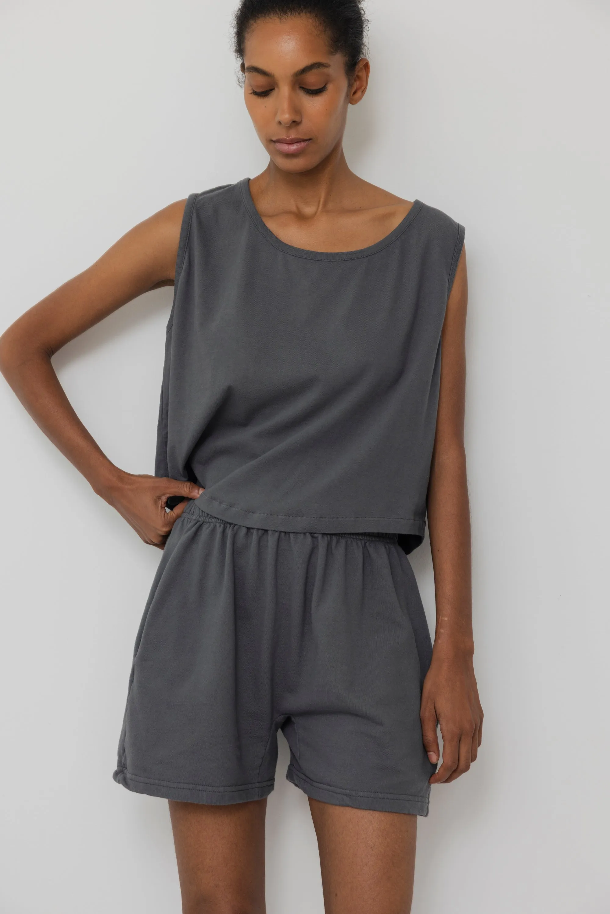 Wide Tank : Stone sold by Wol Hide product image thumbnail 5