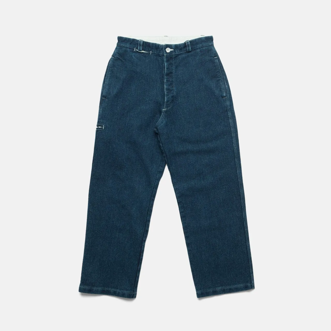 MOTHER SASHIKO PANTS- INDIGO sold by Cottle