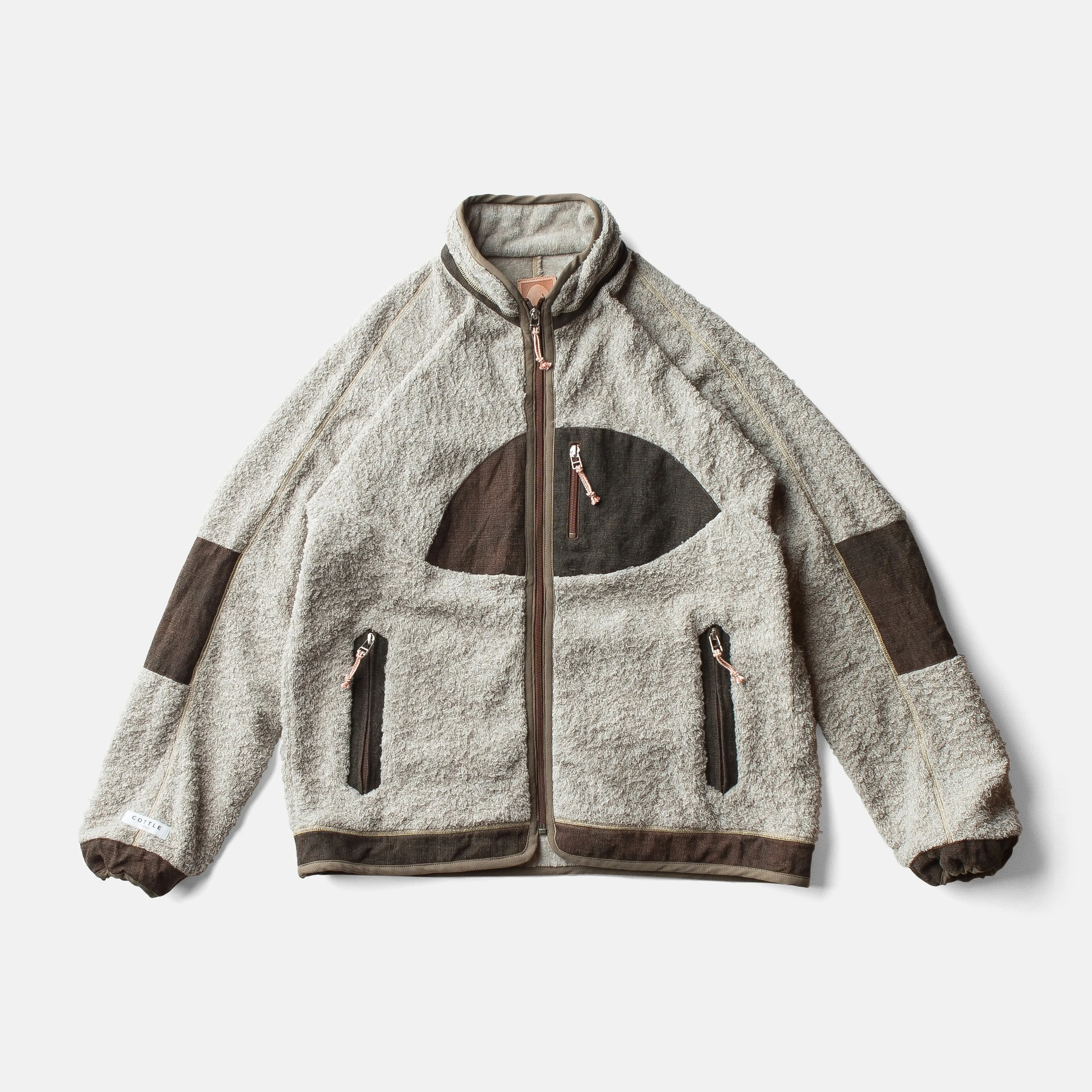 SUNSET PILE JACKET - YAK NUME KAKISHIBU sold by Cottle