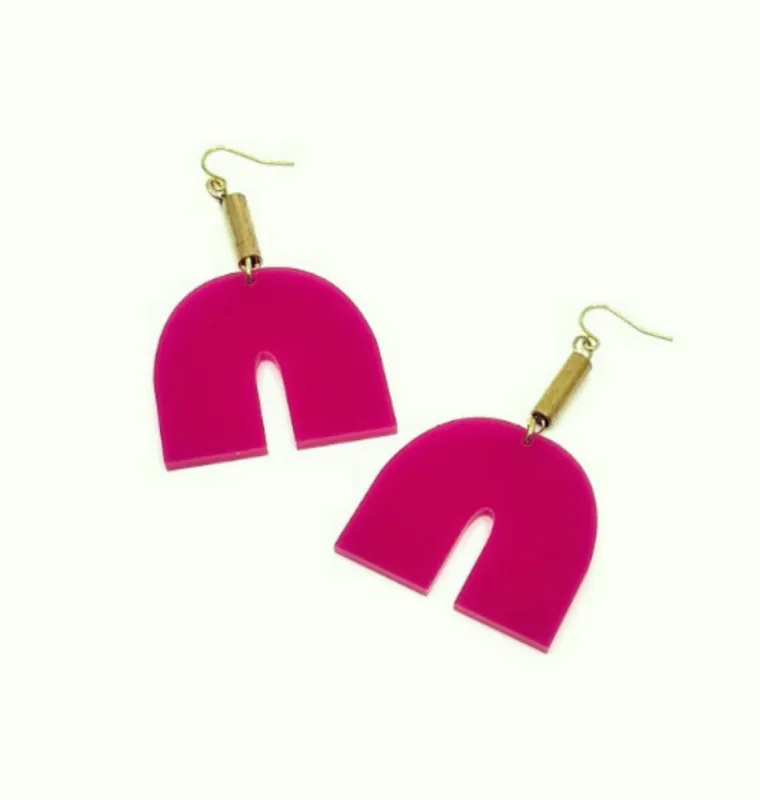 The Tuut Earrings -Cherry sold by Darlings of Denmark