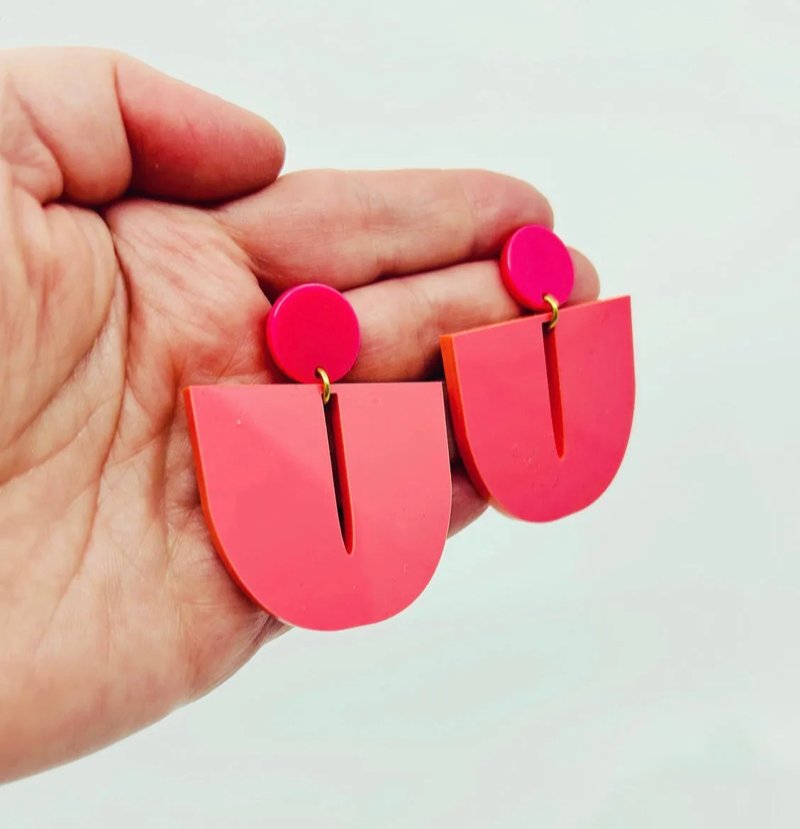 The Billie Earrings-Cherry sold by Darlings of Denmark product image thumbnail 2