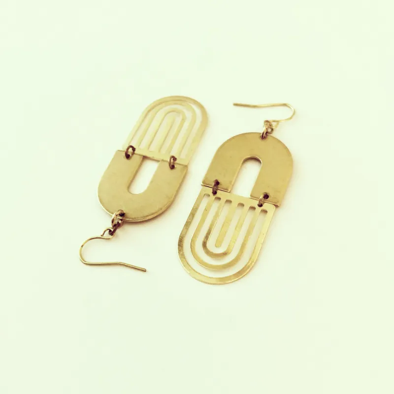 The Vøgg Earrings sold by Darlings of Denmark
