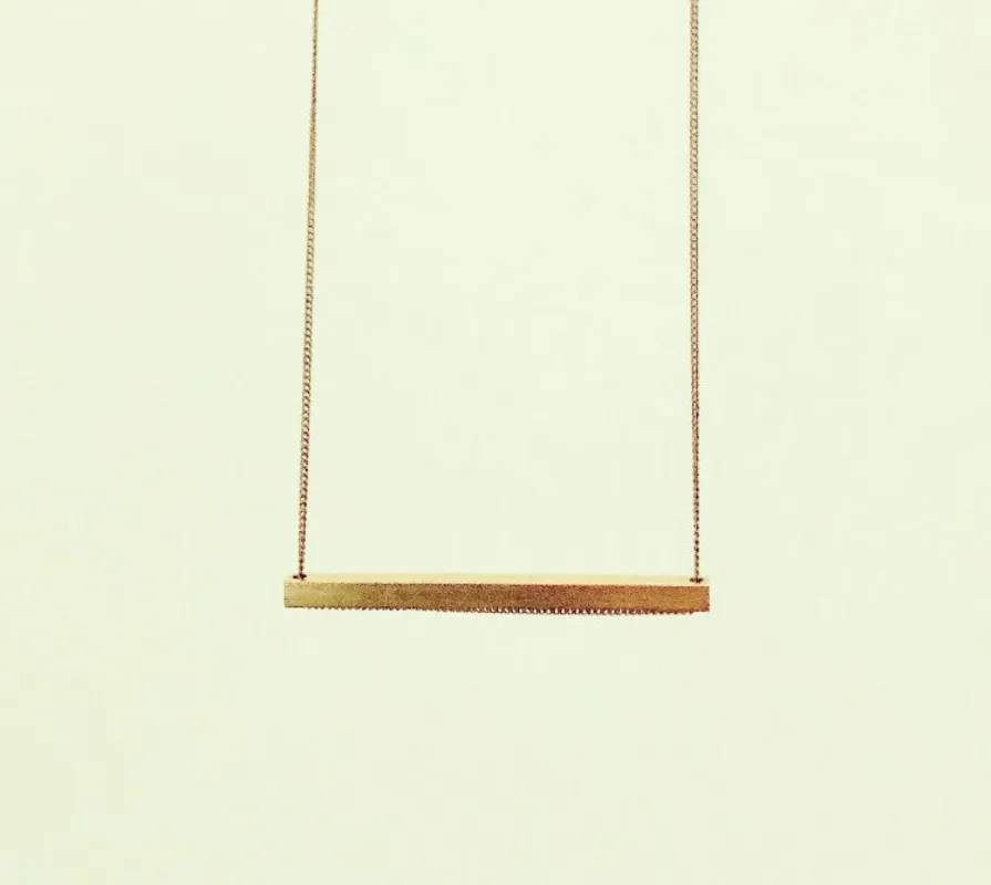 The Slik - H (short) Necklace sold by Darlings of Denmark