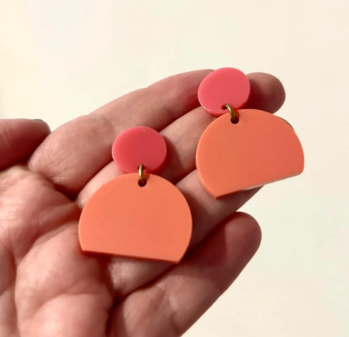 The Käla Earrings (small) sold by Darlings of Denmark product image thumbnail 5