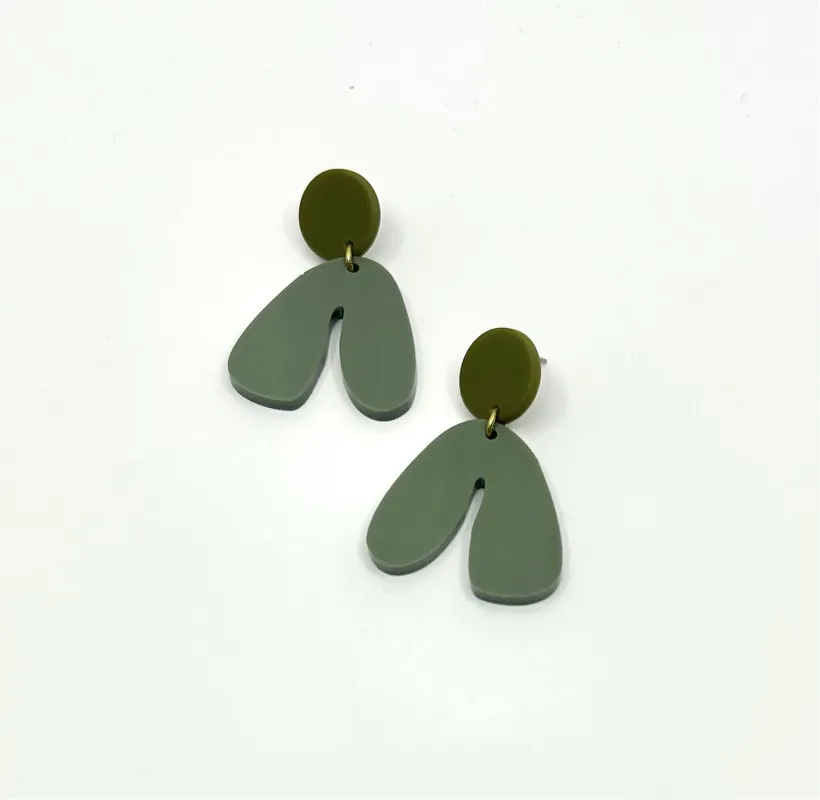 The Løtta Mini Earrings- NEW COLORS sold by Darlings of Denmark