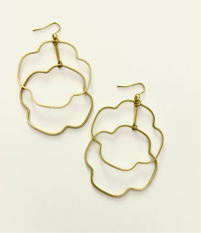 The Flana Earrings sold by Darlings of Denmark