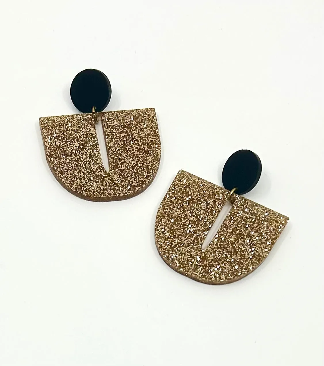 The Billie Earrings - GLITTER sold by Darlings of Denmark