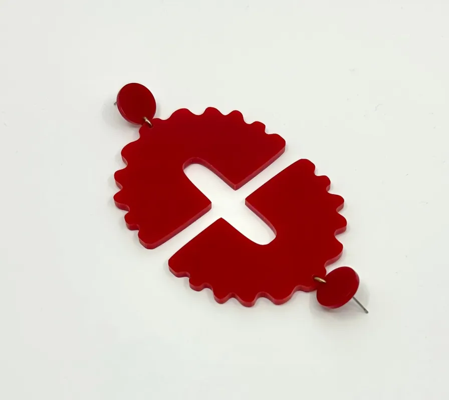 The Lulu Earrings - Large - NEW STYLE sold by Darlings of Denmark