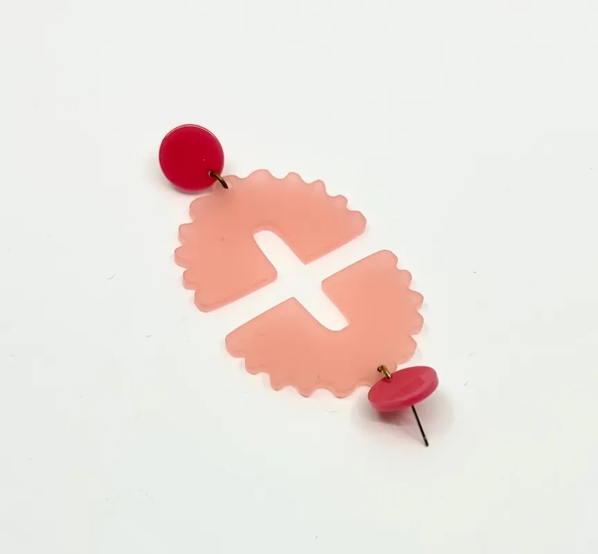 The Lulu Earrings - Small - NEW STYLE made by Darlings of Denmark