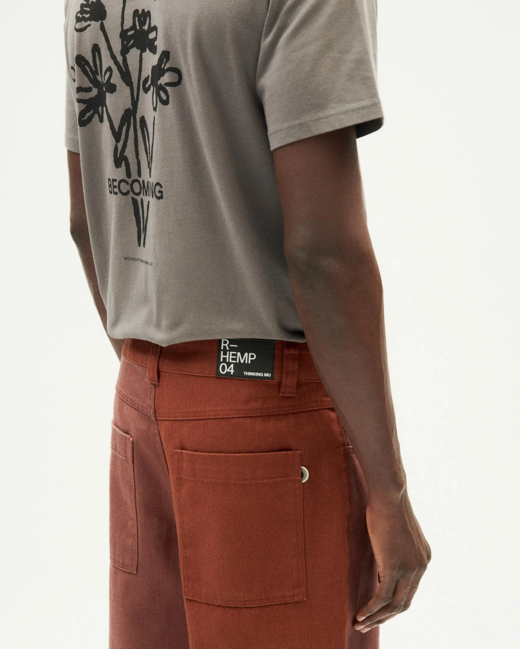 Pantalón marrón David sold by Thinking Mu product image thumbnail 3