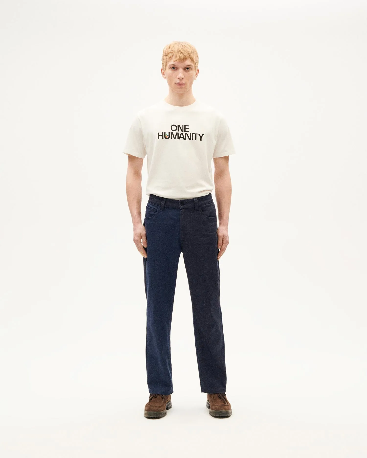 Pantalón azul David sold by Thinking Mu product image thumbnail 2