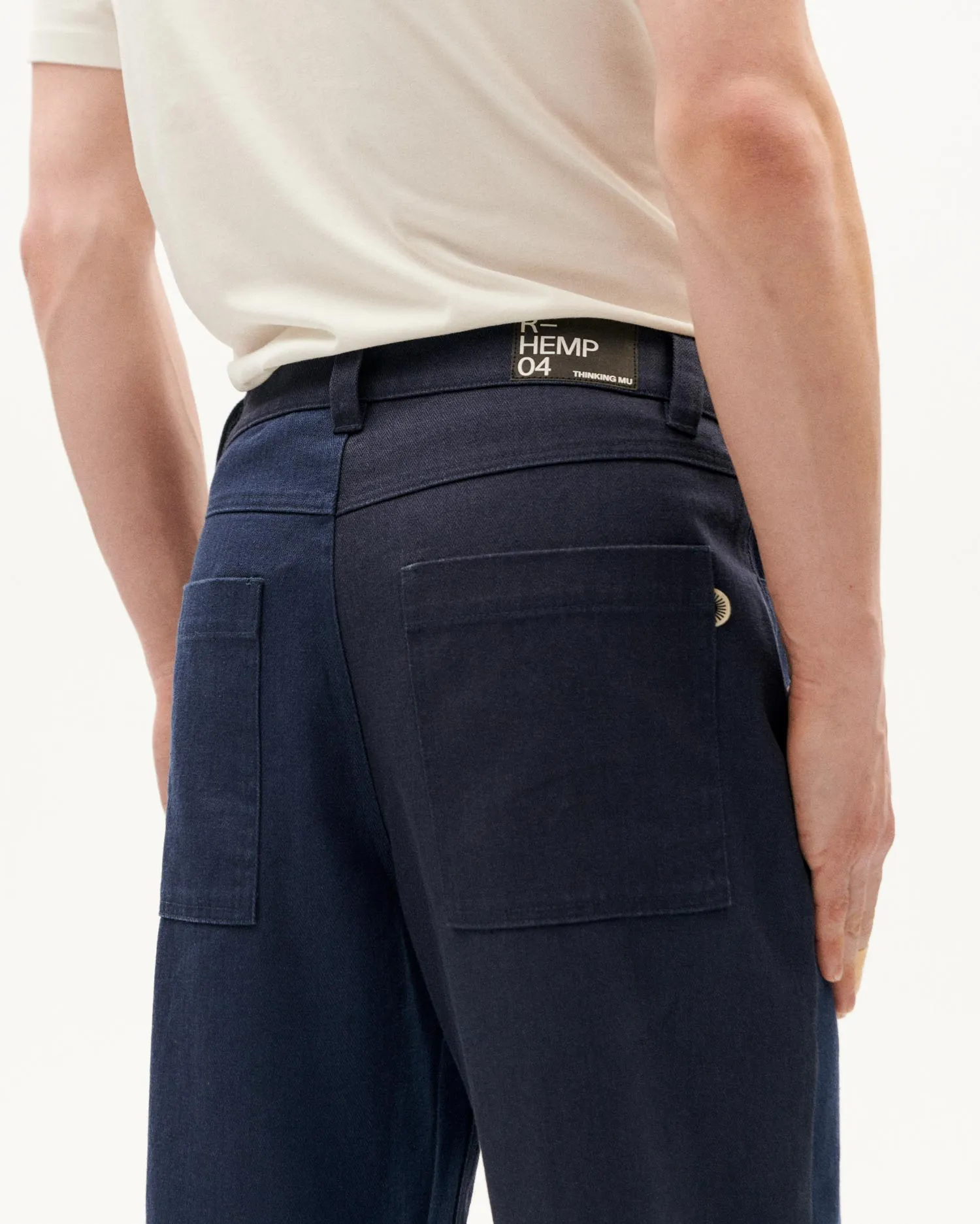Pantalón azul David sold by Thinking Mu product image thumbnail 3