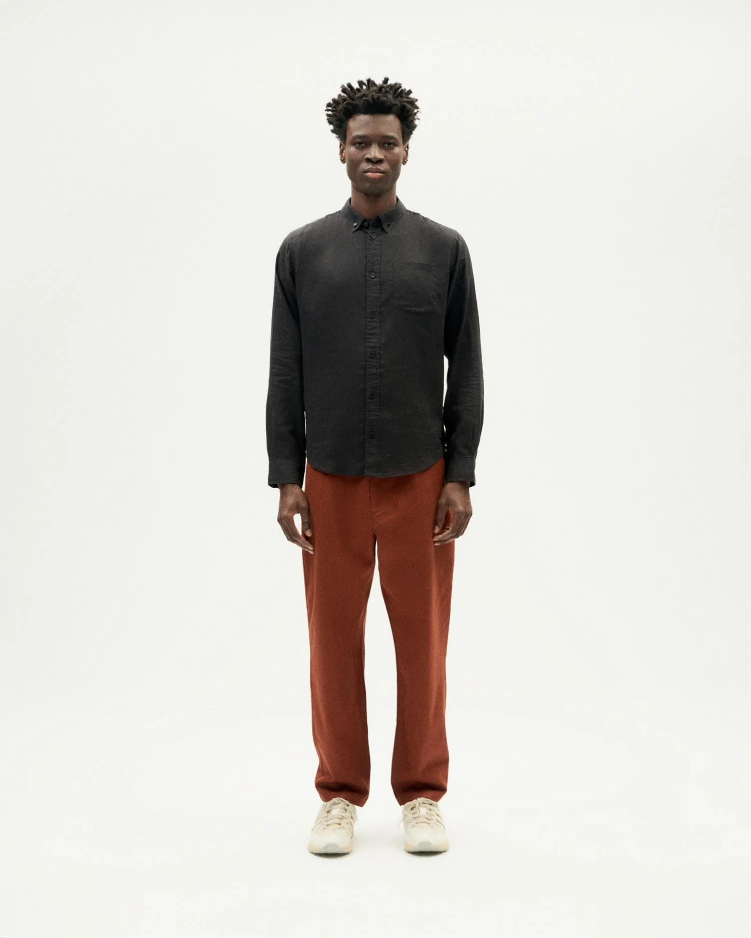 Camisa negra hemp Ant sold by Thinking Mu product image thumbnail 2