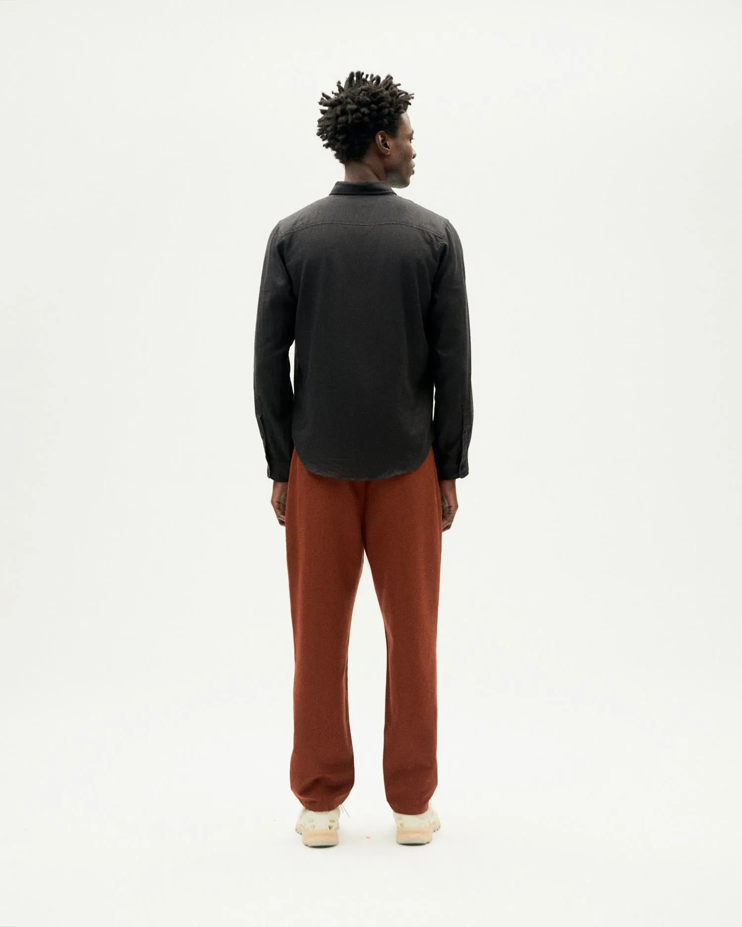 Camisa negra hemp Ant sold by Thinking Mu product image thumbnail 4