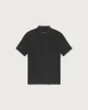 Polo negro Hemp sold by Thinking Mu