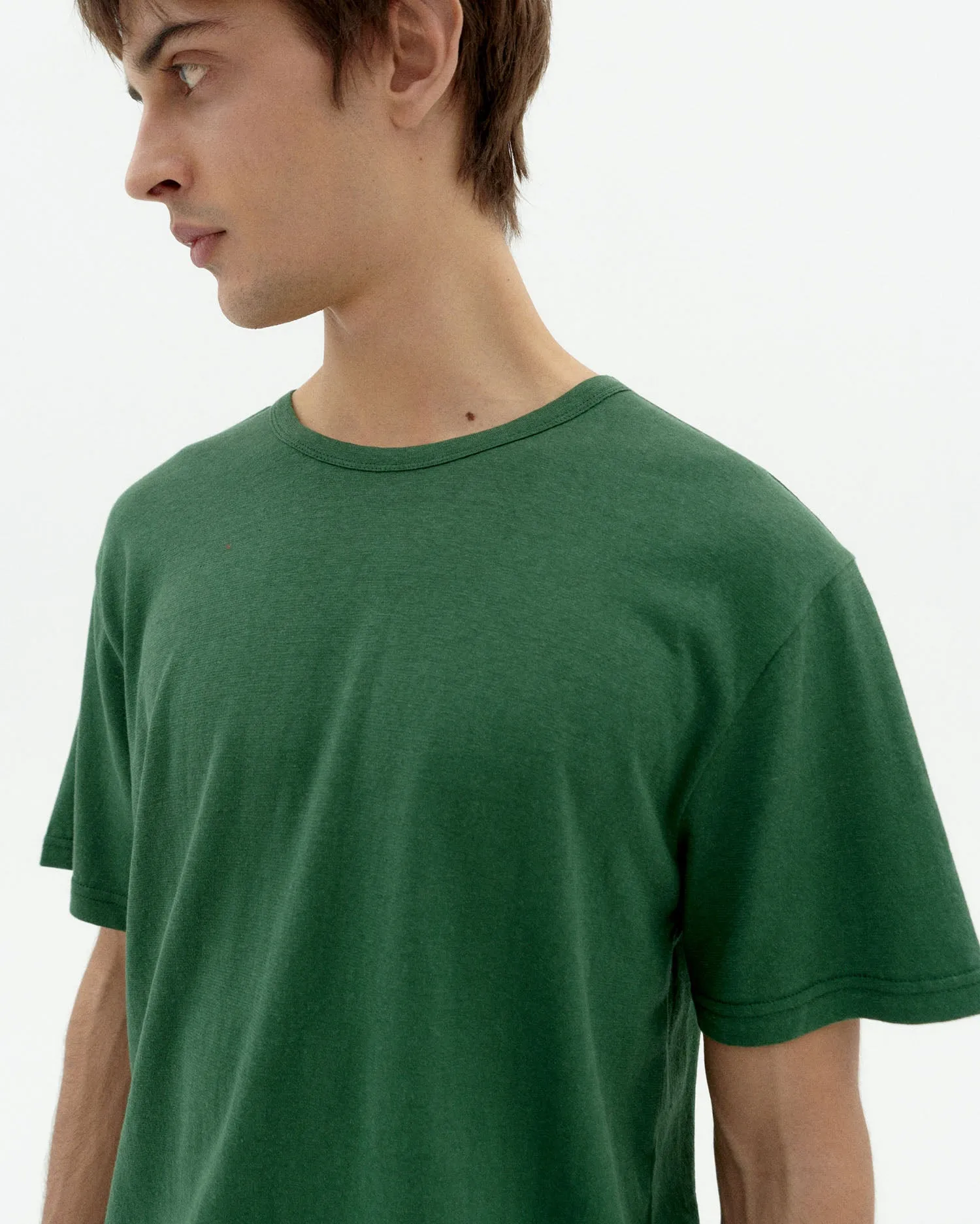 Camiseta verde hemp sold by Thinking Mu product image thumbnail 3