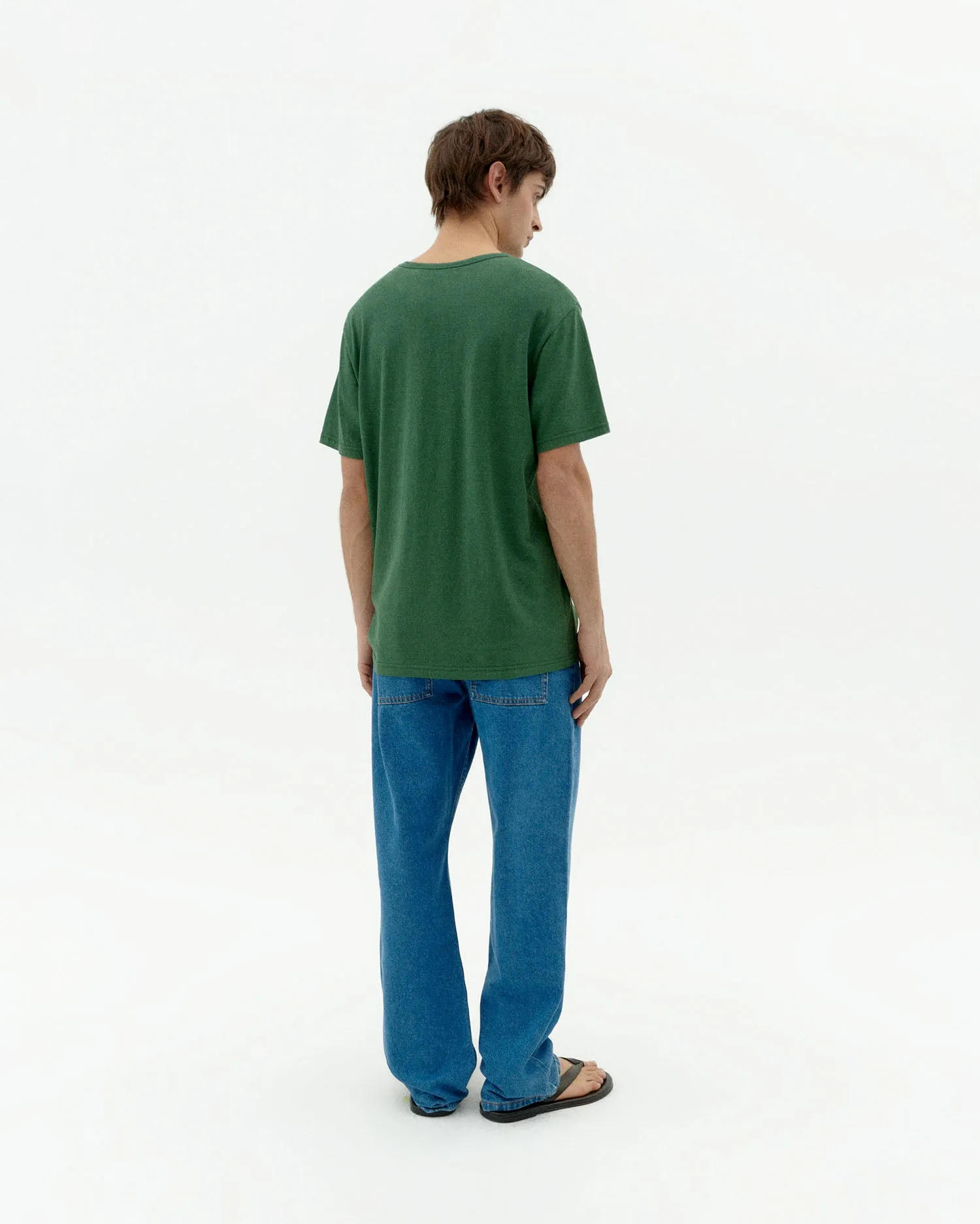 Camiseta verde hemp sold by Thinking Mu product image thumbnail 4