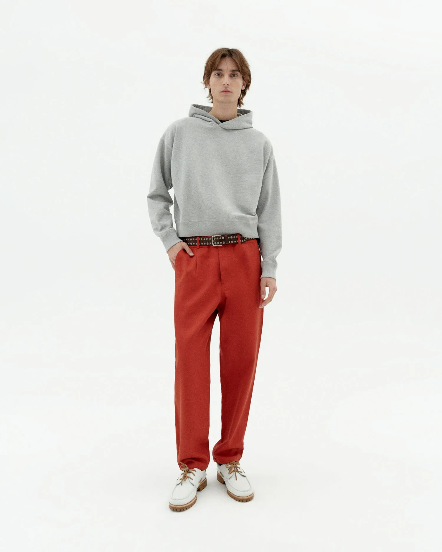 Pantalón rojo hemp Moero sold by Thinking Mu product image thumbnail 2