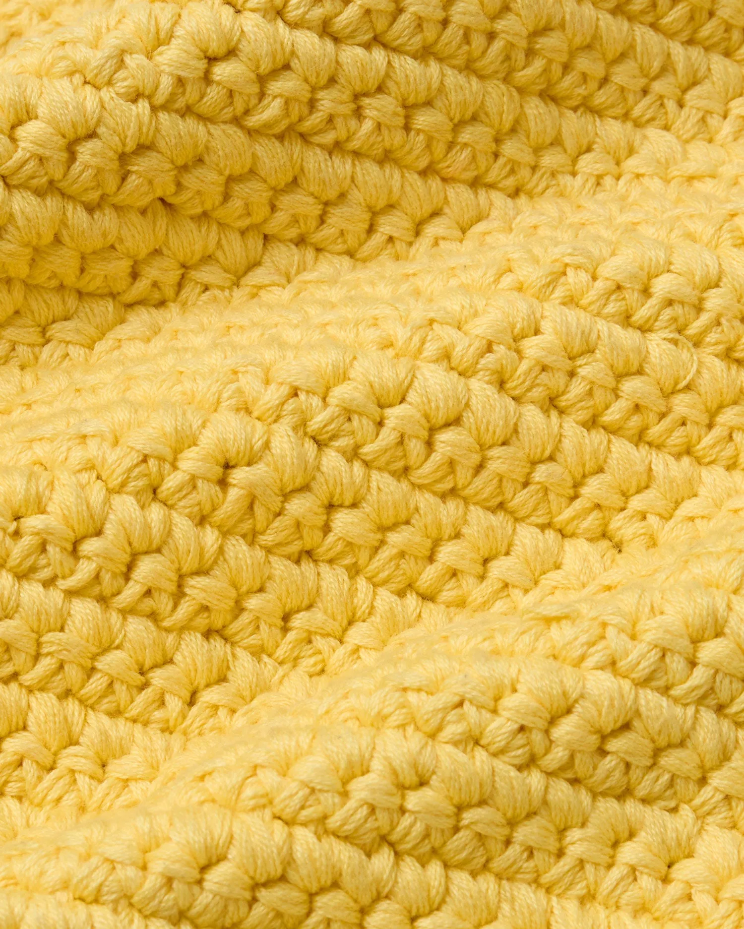 Mini bolso amarillo crochet tejido a mano sold by Thinking Mu product image thumbnail 3
