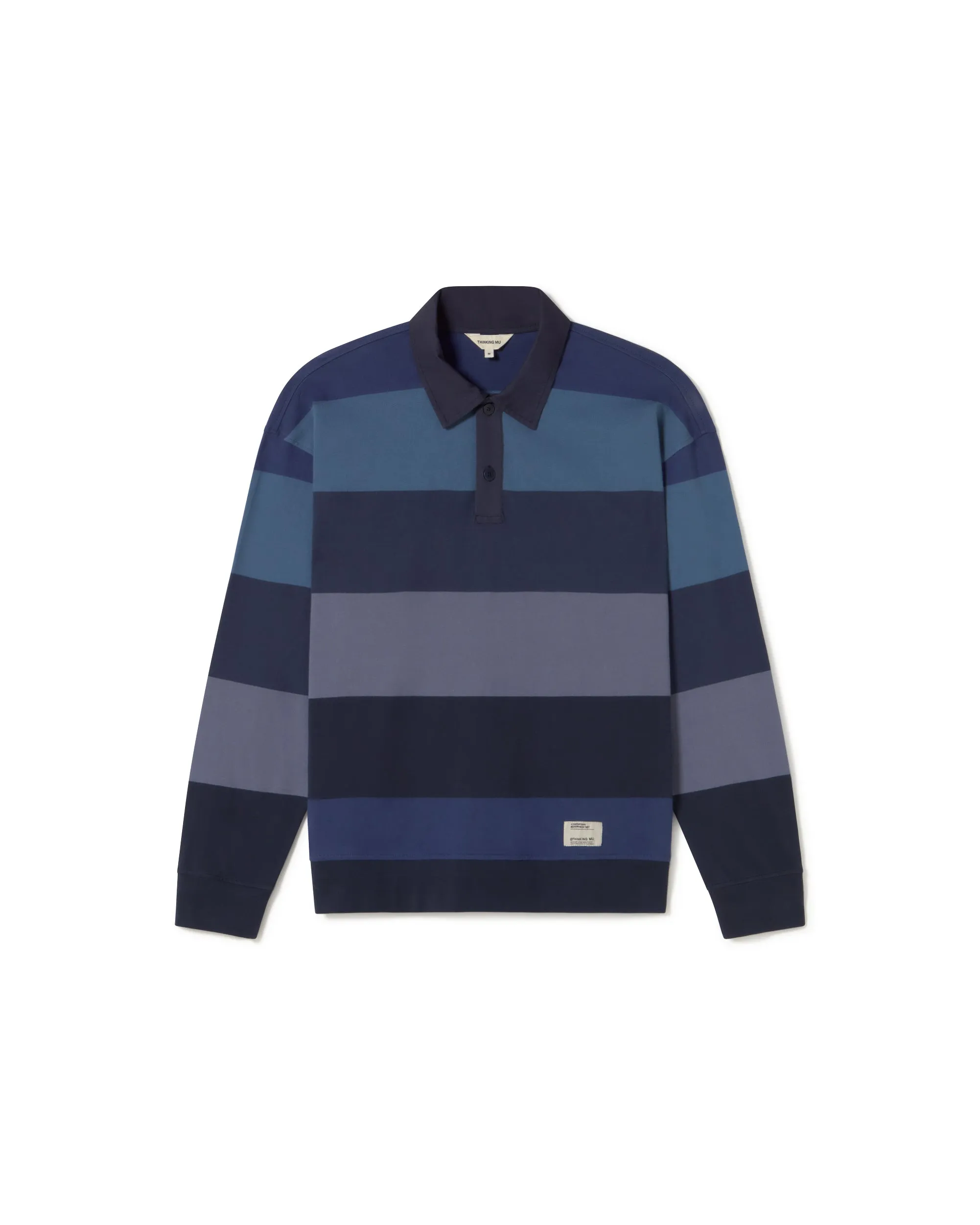 Polo rayas azul Bob sold by Thinking Mu product image thumbnail 5