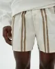 Boxer popelin rayas marrón sold by Thinking Mu