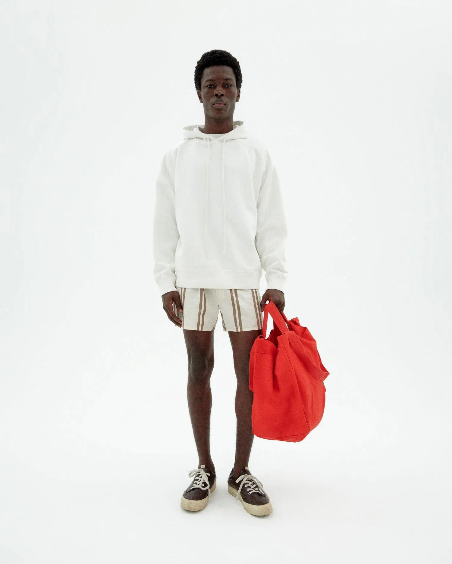 Boxer popelin rayas marrón sold by Thinking Mu product image thumbnail 4