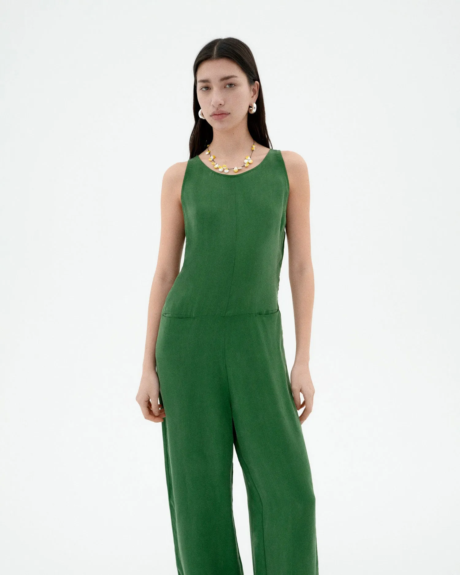 Mono verde Cupro Adriana sold by Thinking Mu product image thumbnail 3