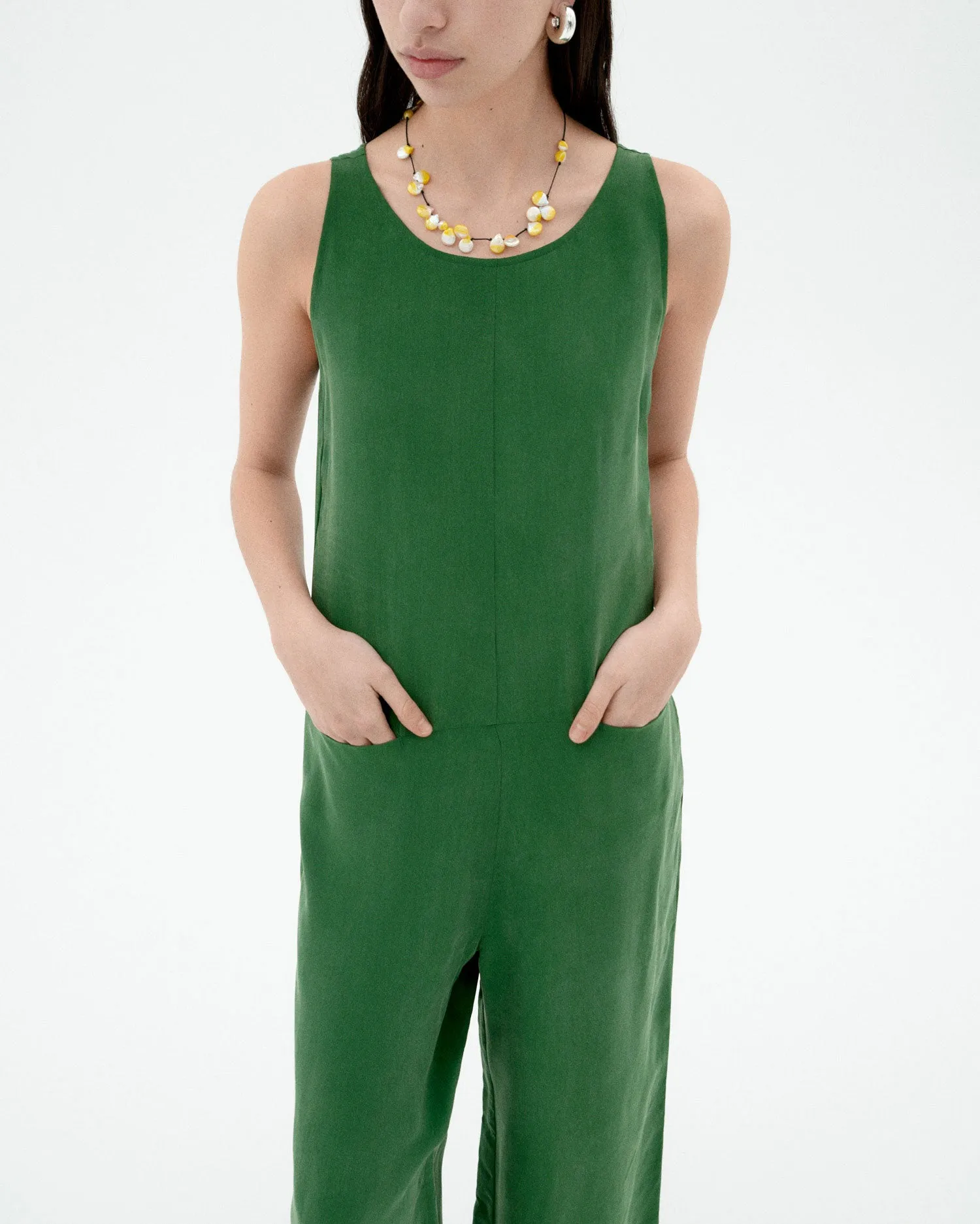 Mono verde Cupro Adriana sold by Thinking Mu product image thumbnail 4