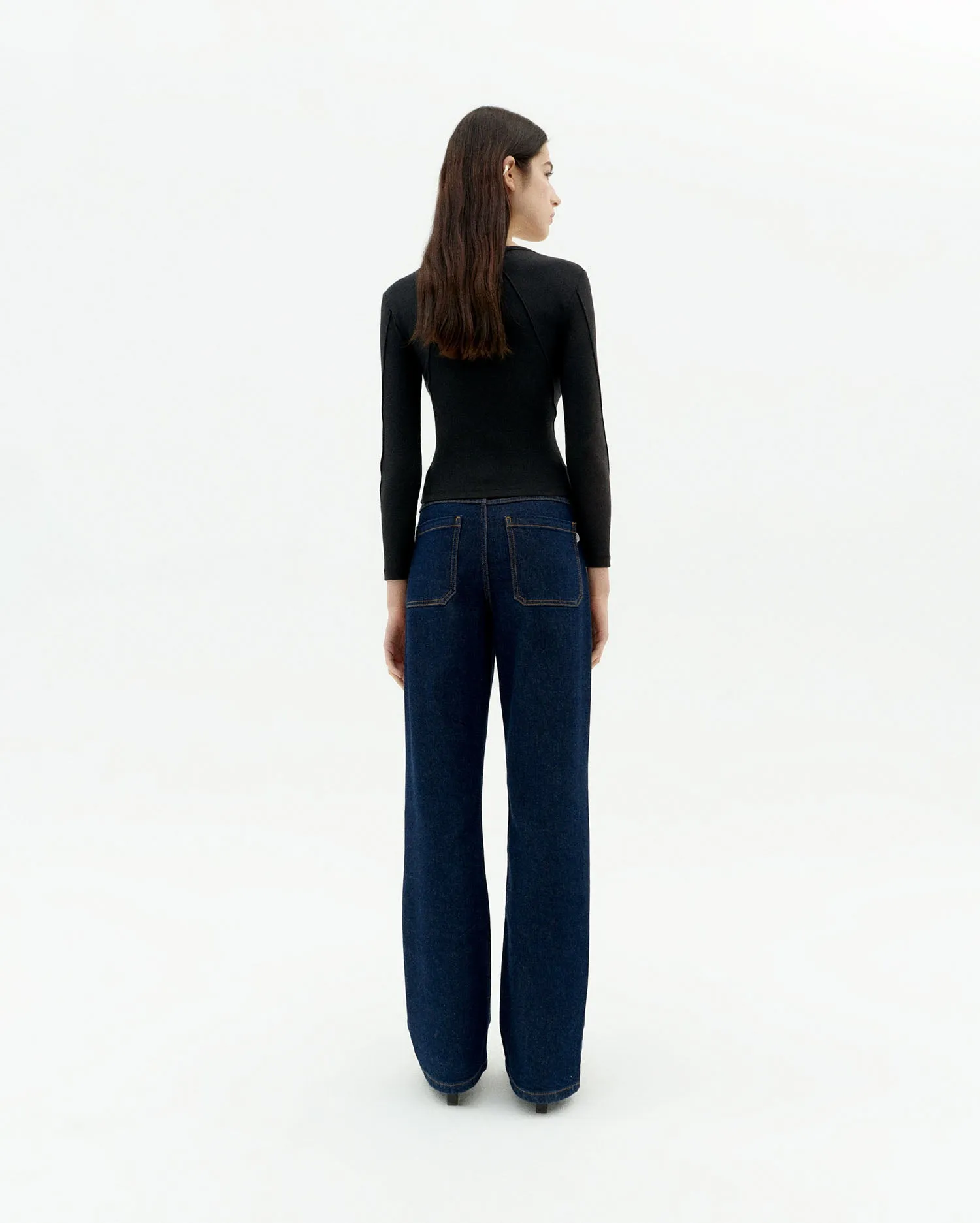 Top algodón modal negro Susan sold by Thinking Mu product image thumbnail 4
