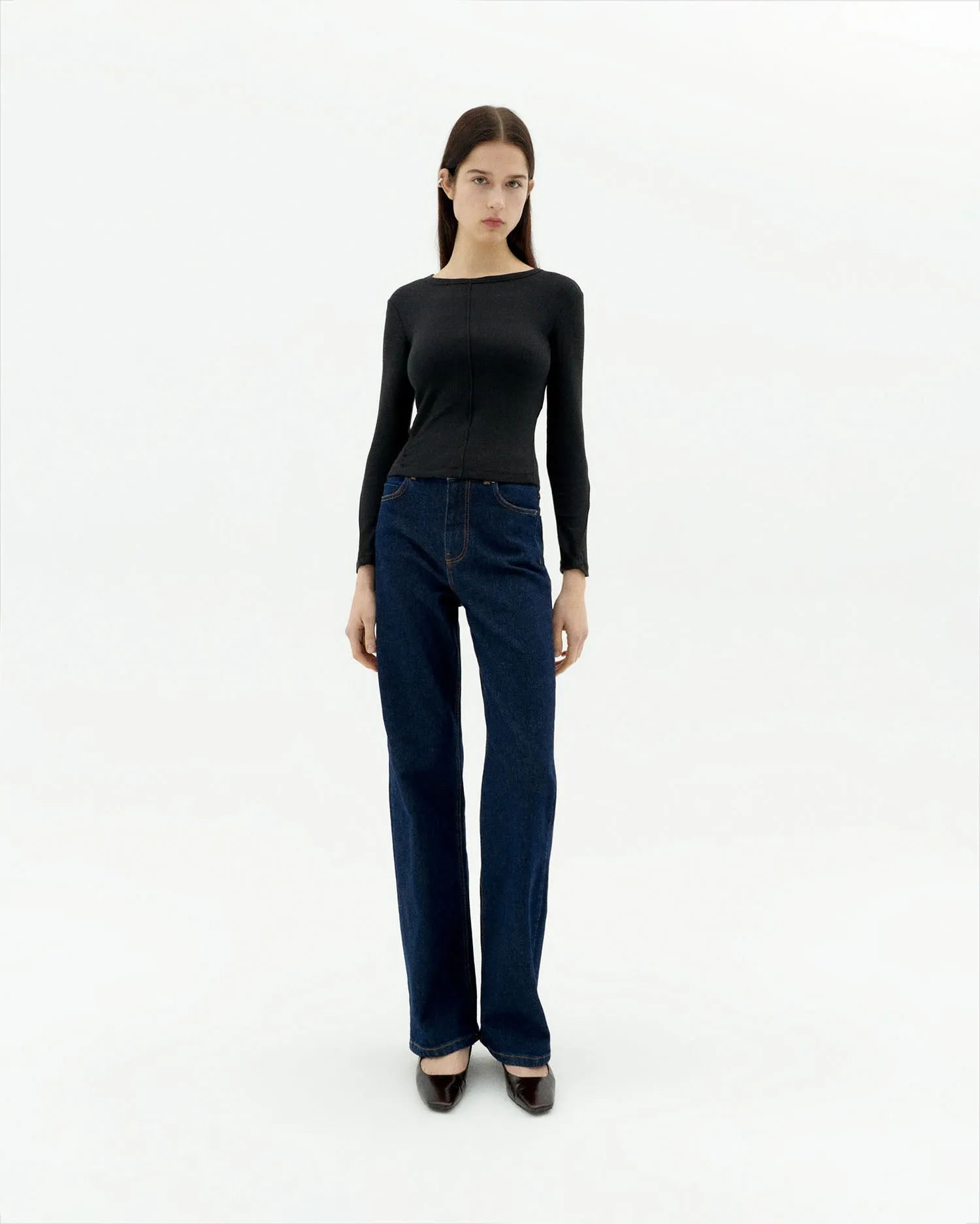Top algodón modal negro Susan sold by Thinking Mu product image thumbnail 3
