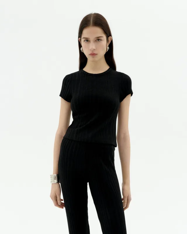 Top punto negro Ecovero Rue sold by Thinking Mu