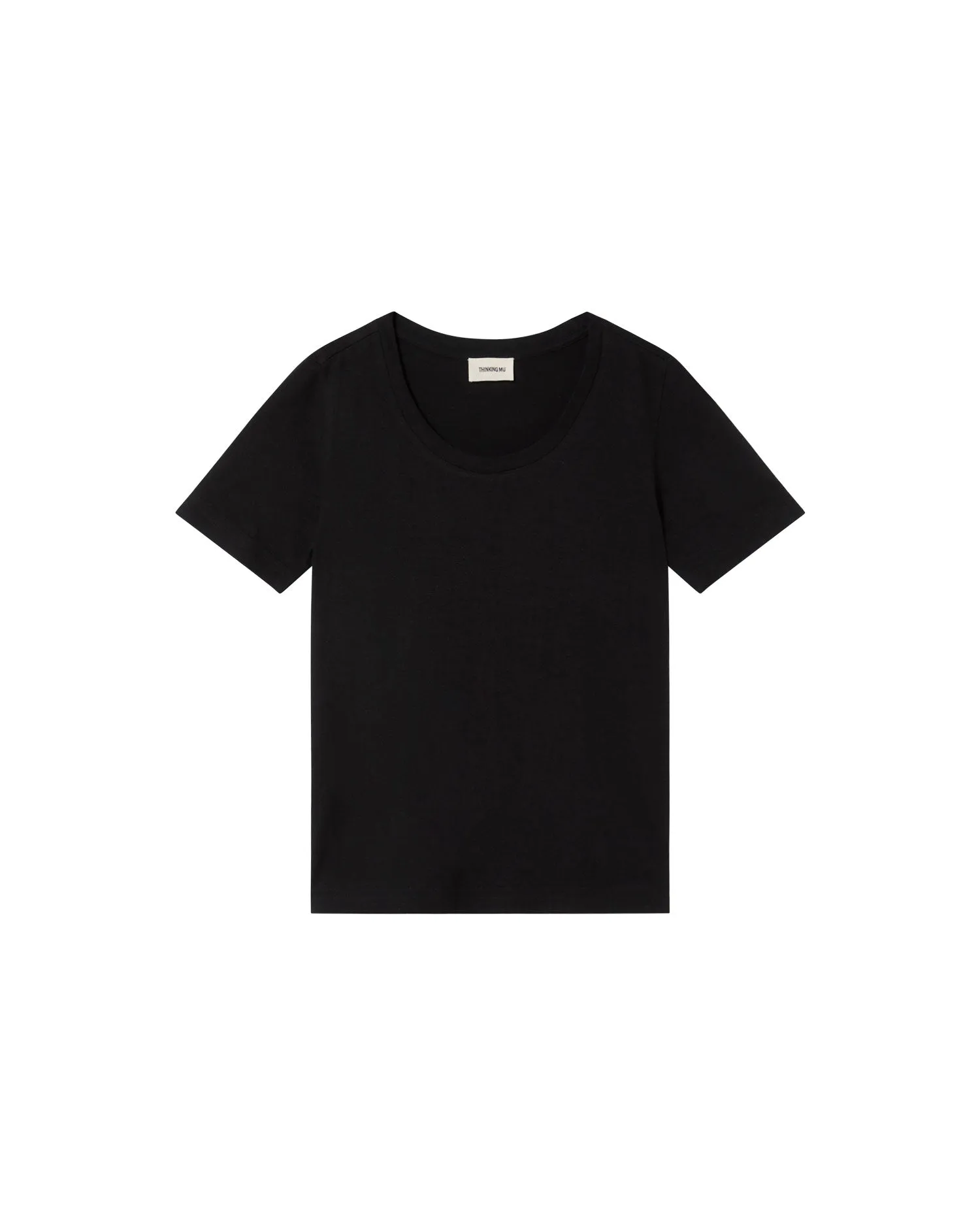 Camiseta negra hemp Cassia sold by Thinking Mu product image thumbnail 5