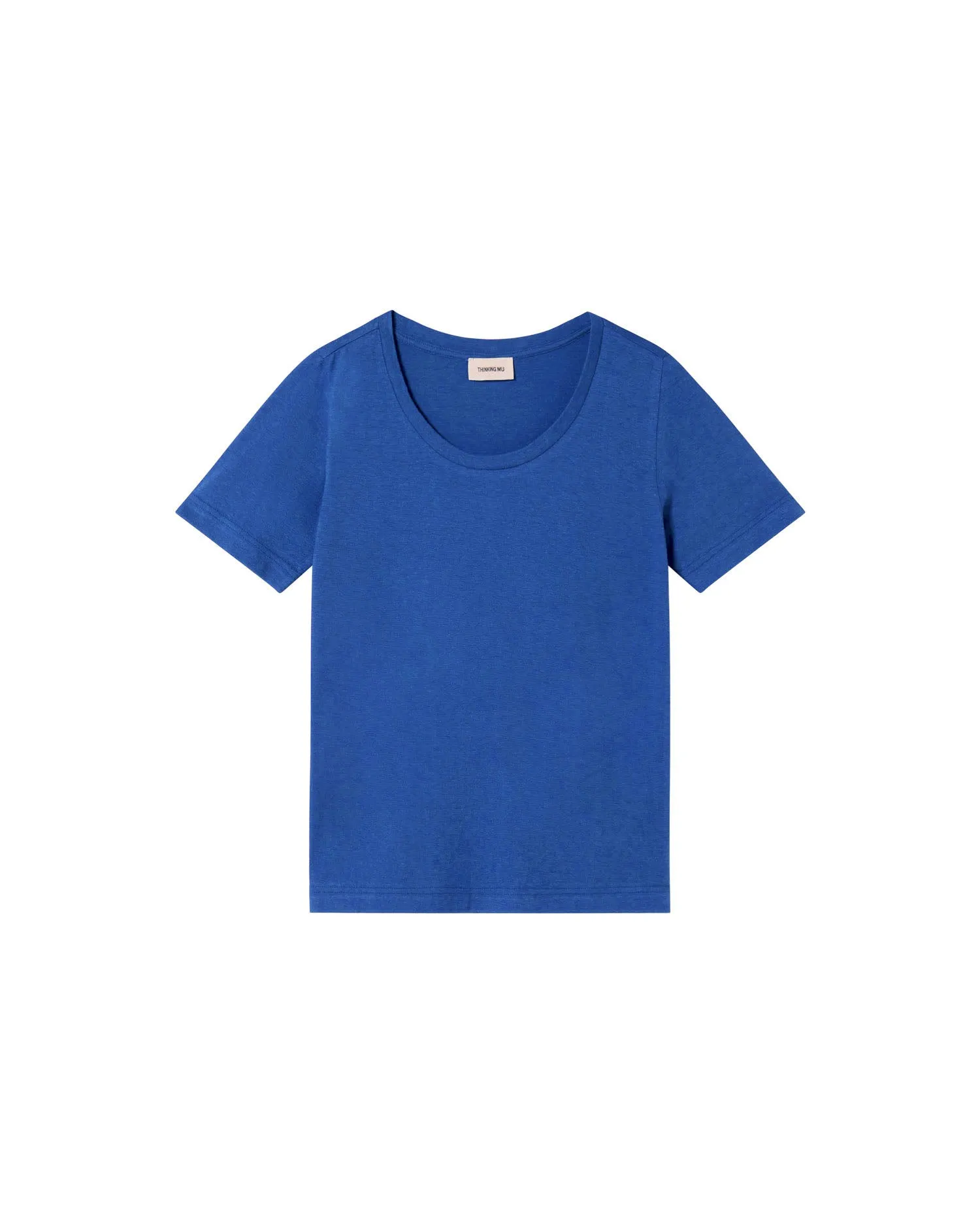 Camiseta azul hemp Cassia sold by Thinking Mu product image thumbnail 5