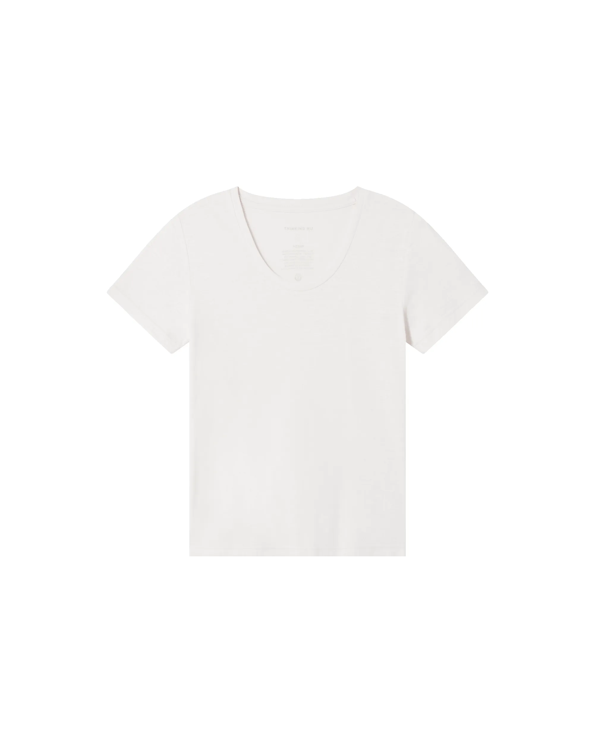 Camiseta ligera rosa claro hemp Regina sold by Thinking Mu