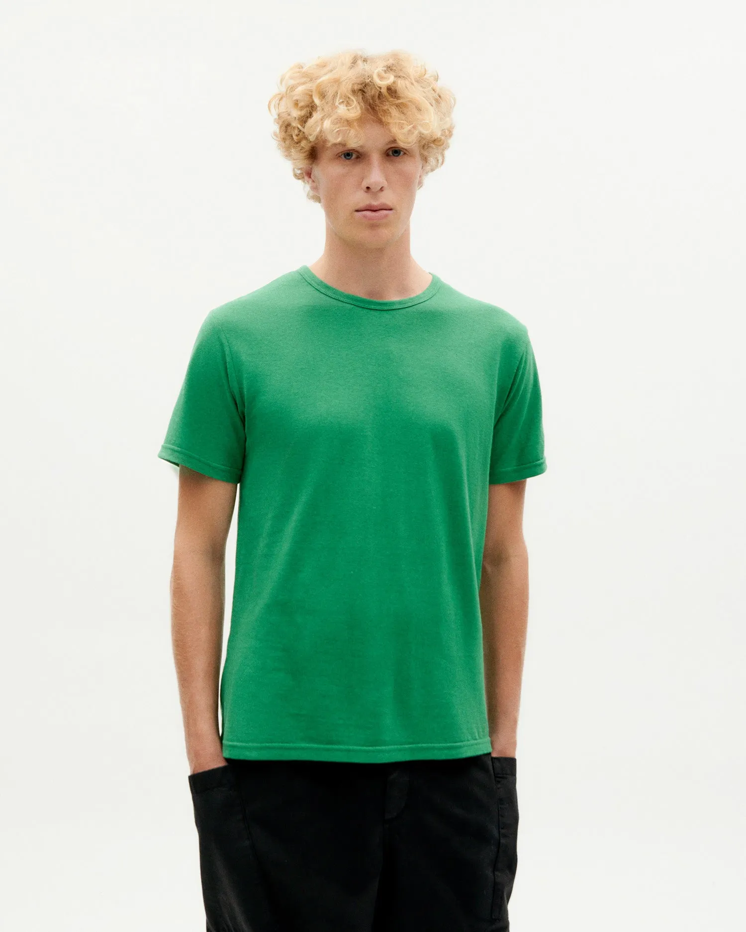 Camiseta verde hemp sold by Thinking Mu product image thumbnail 2
