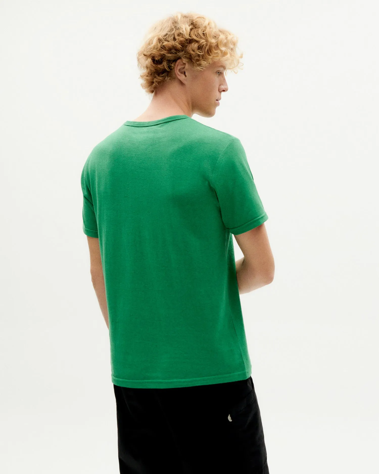 Camiseta verde hemp sold by Thinking Mu product image thumbnail 5