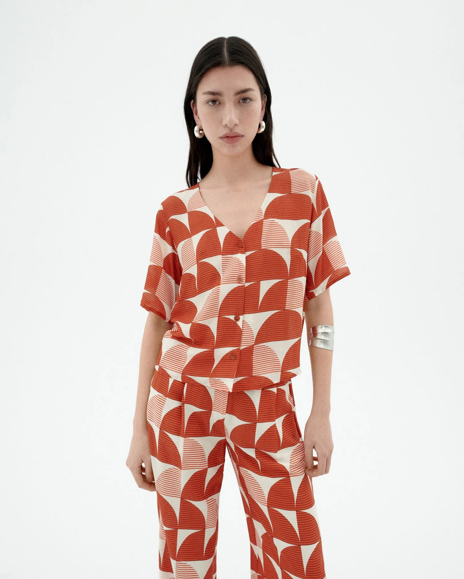 Blusa Ecovero shurberry Libelula sold by Thinking Mu