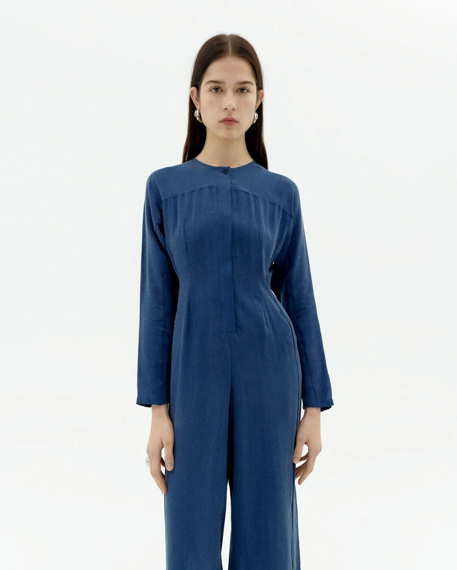 Mono azul Cupro Marcia sold by Thinking Mu product image thumbnail 3