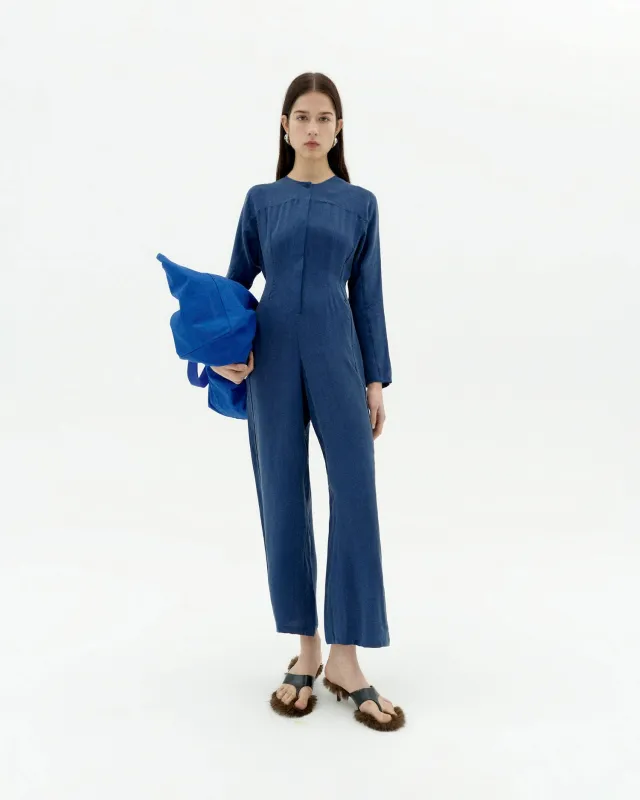 Mono azul Cupro Marcia made by Thinking Mu