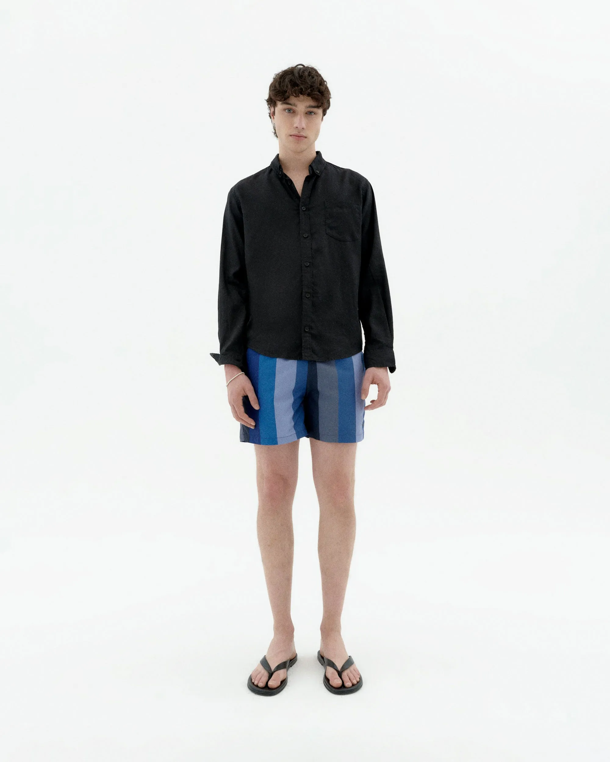 Camisa negra hemp Ant sold by Thinking Mu product image thumbnail 2