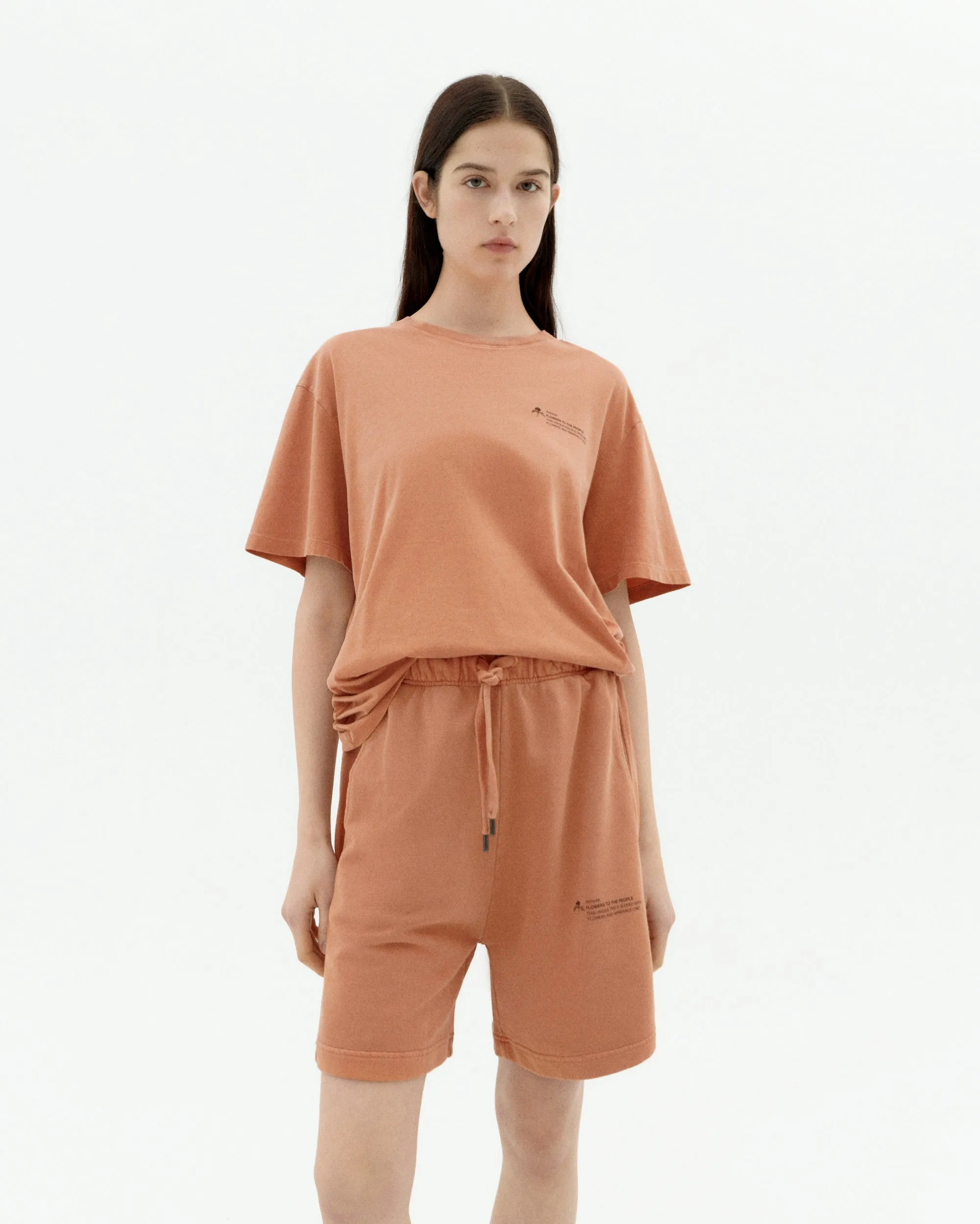 Camiseta unisex achiote tinte natural sold by Thinking Mu