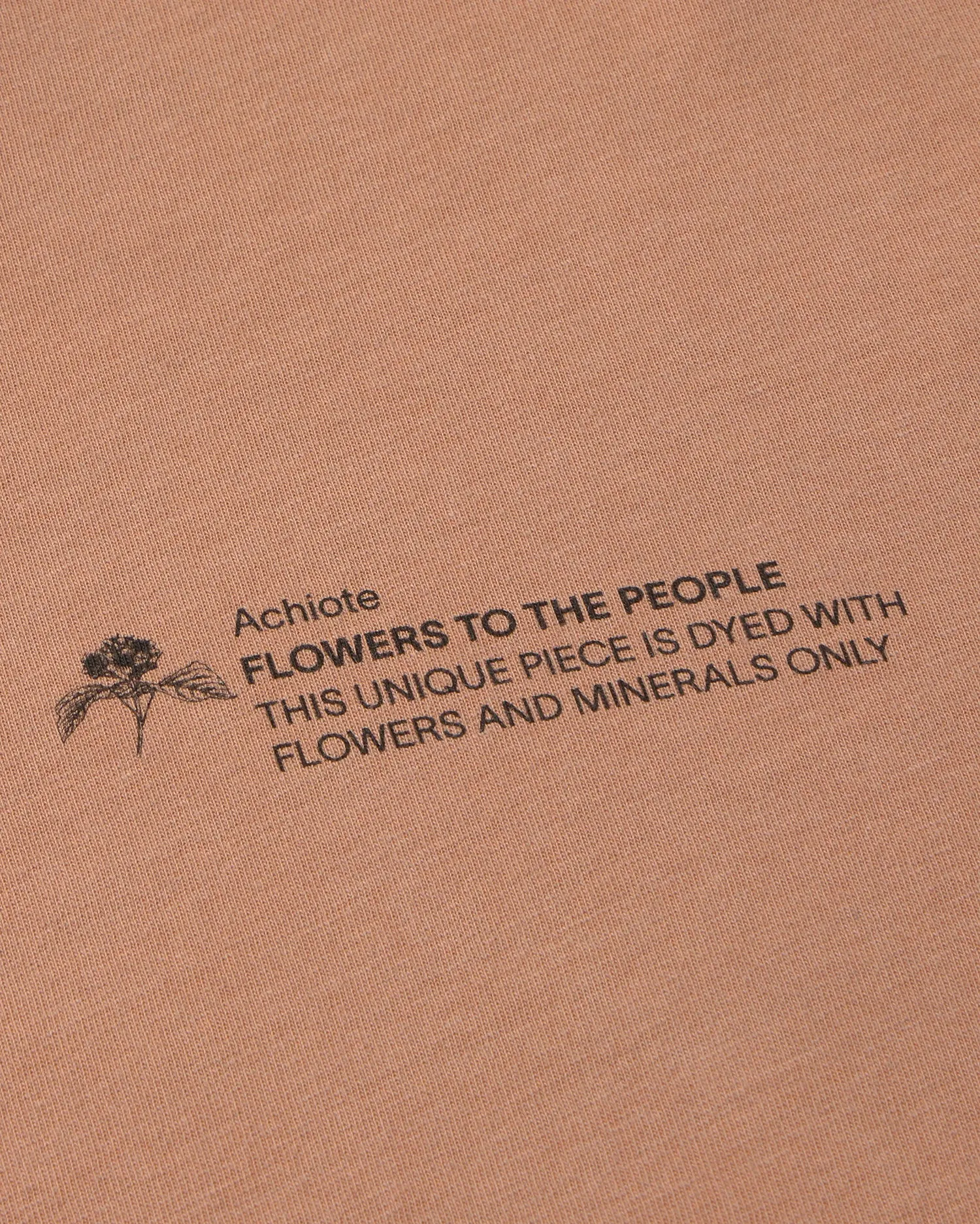 Camiseta unisex achiote tinte natural sold by Thinking Mu product image thumbnail 4