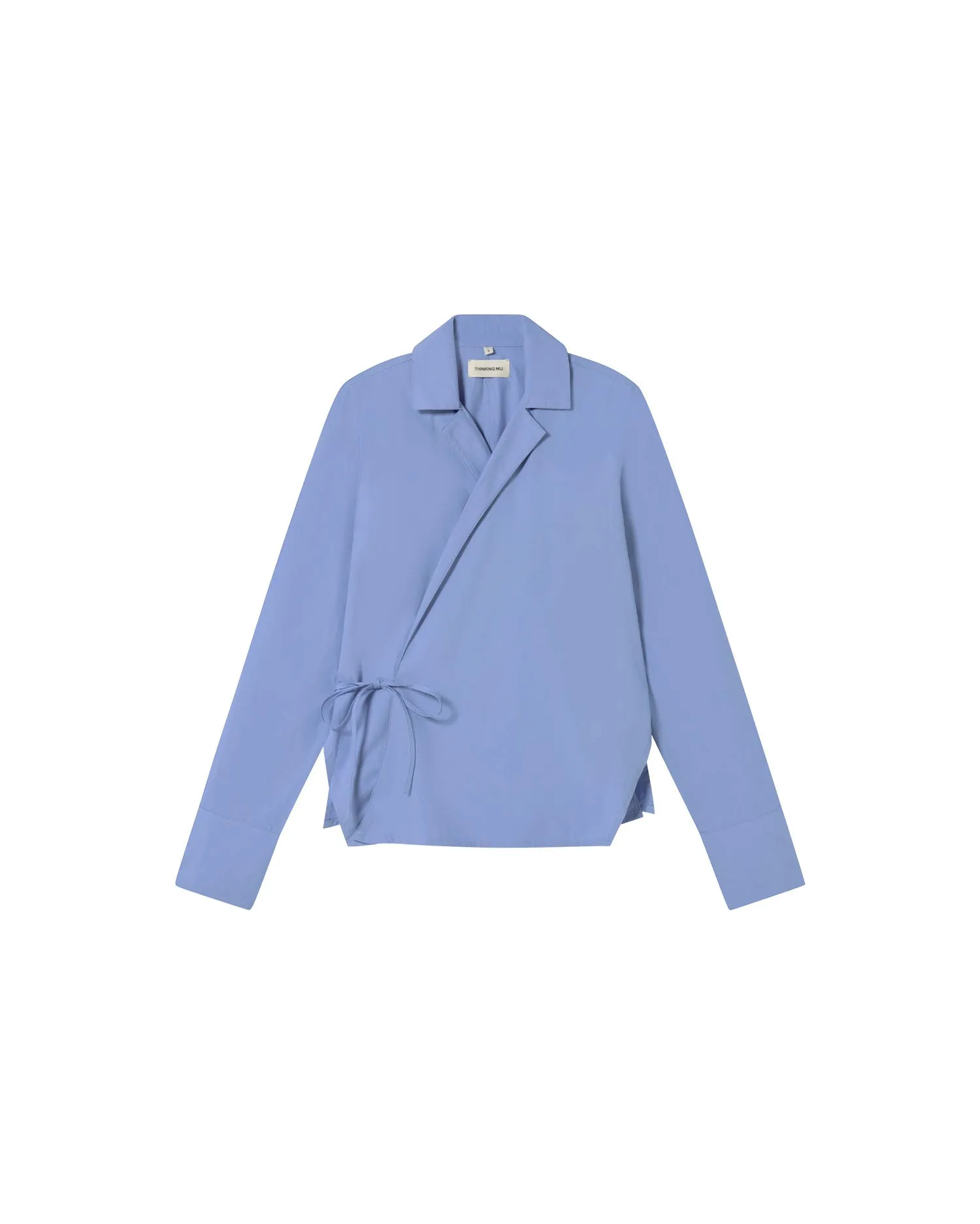 Blusa azul cruzada Lenie sold by Thinking Mu product image thumbnail 5